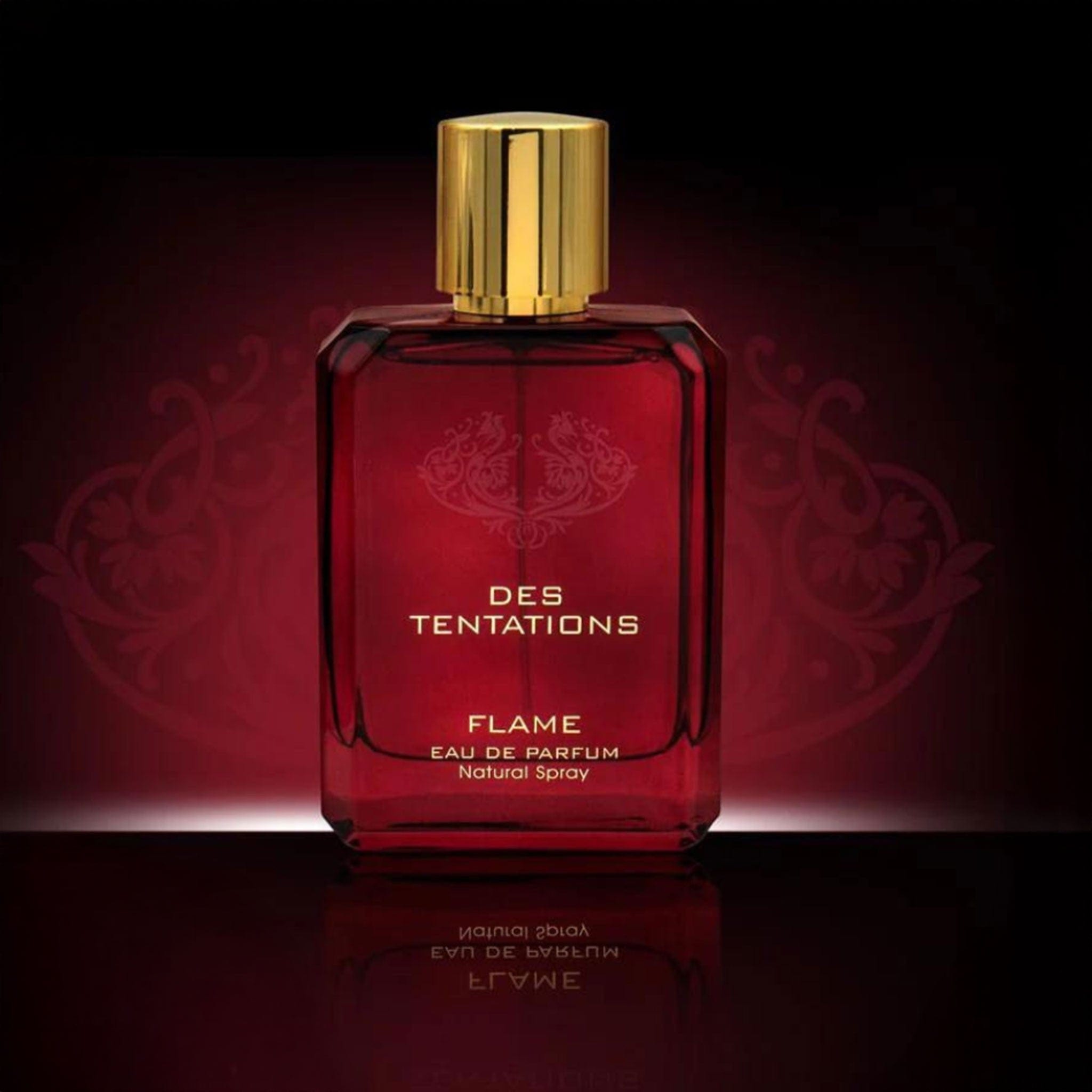 Des Tentations Flame Eau de Parfum 100ml by Fragrance World - Unisex Perfume - EDP - 100ml 309573
