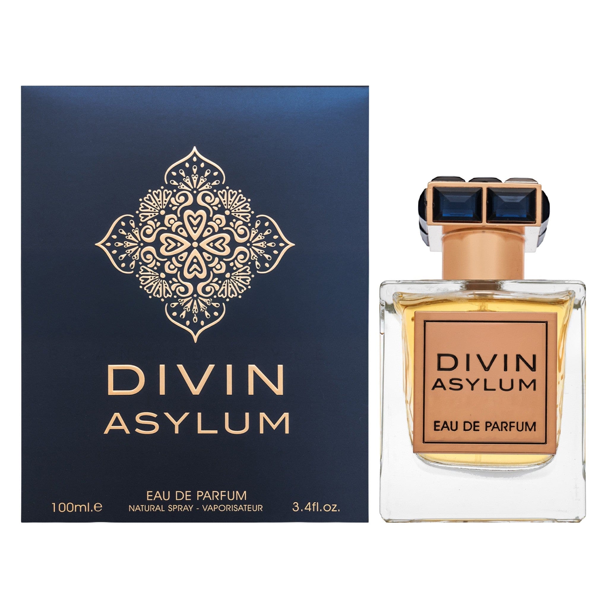 Divin Asylum Eau de Parfum 100ml by Fragrance World - Men Perfume - EDP - 100ml 310534