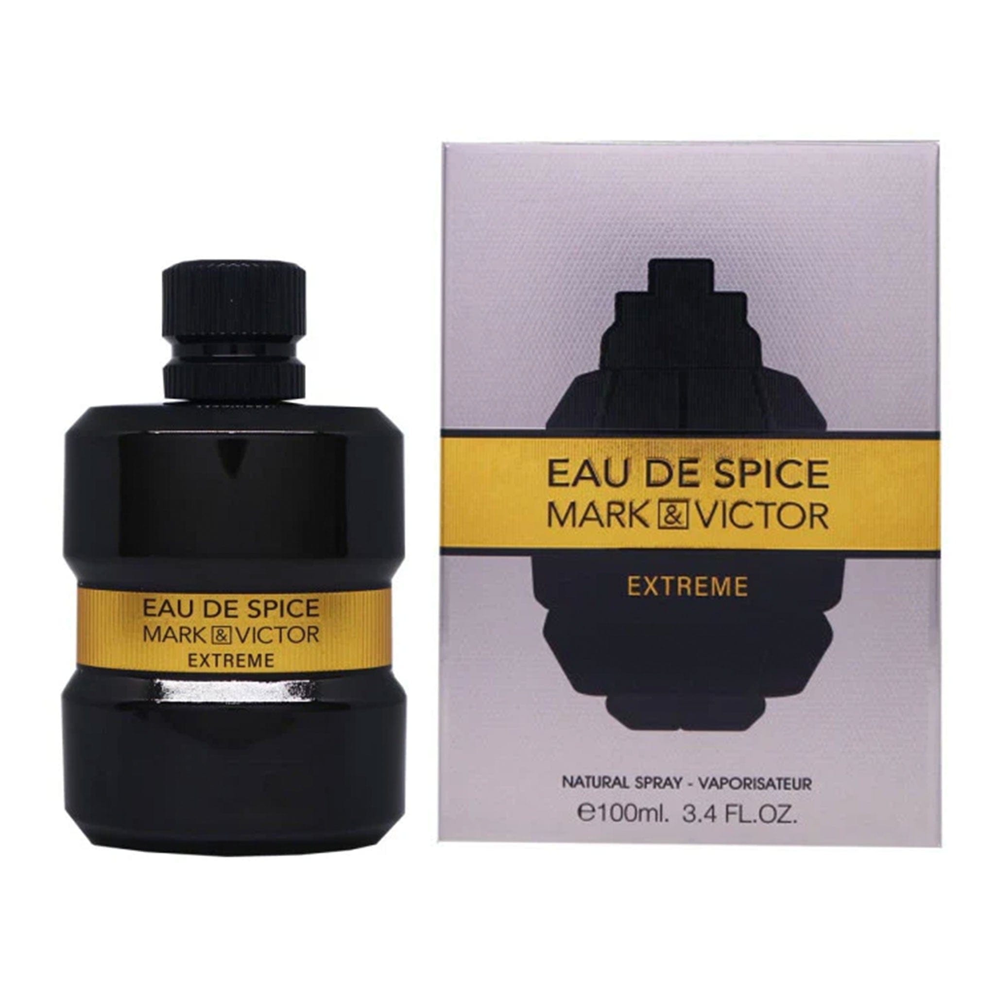 Eau de Spice Extreme Mark & Victor Eau de Parfum 100ml by Fragrance World - Men Perfume - EDP - 100ml 309541