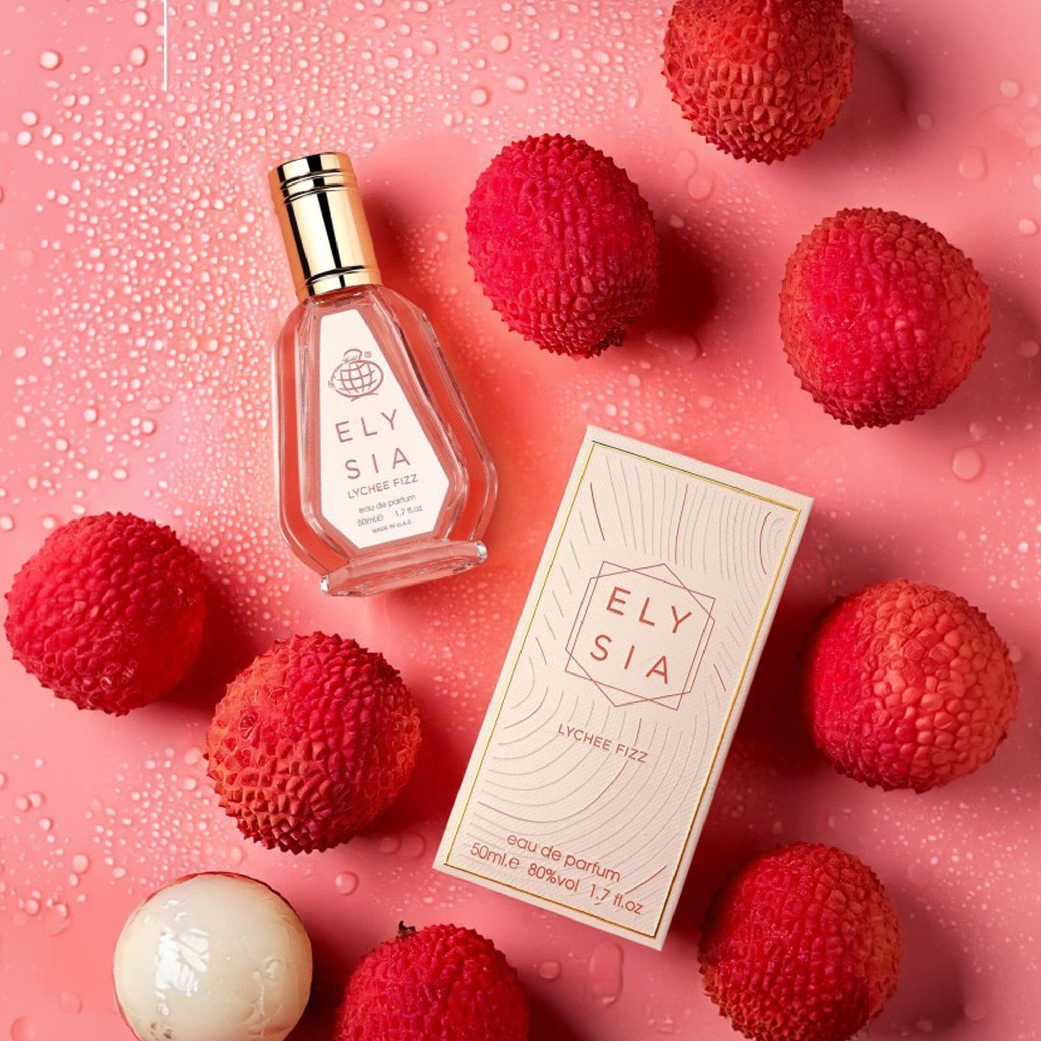 Elysia lychee Fizz Eau de Parfum 50ml by Fragrance World - Women Perfume - EDP - 50ml 310600