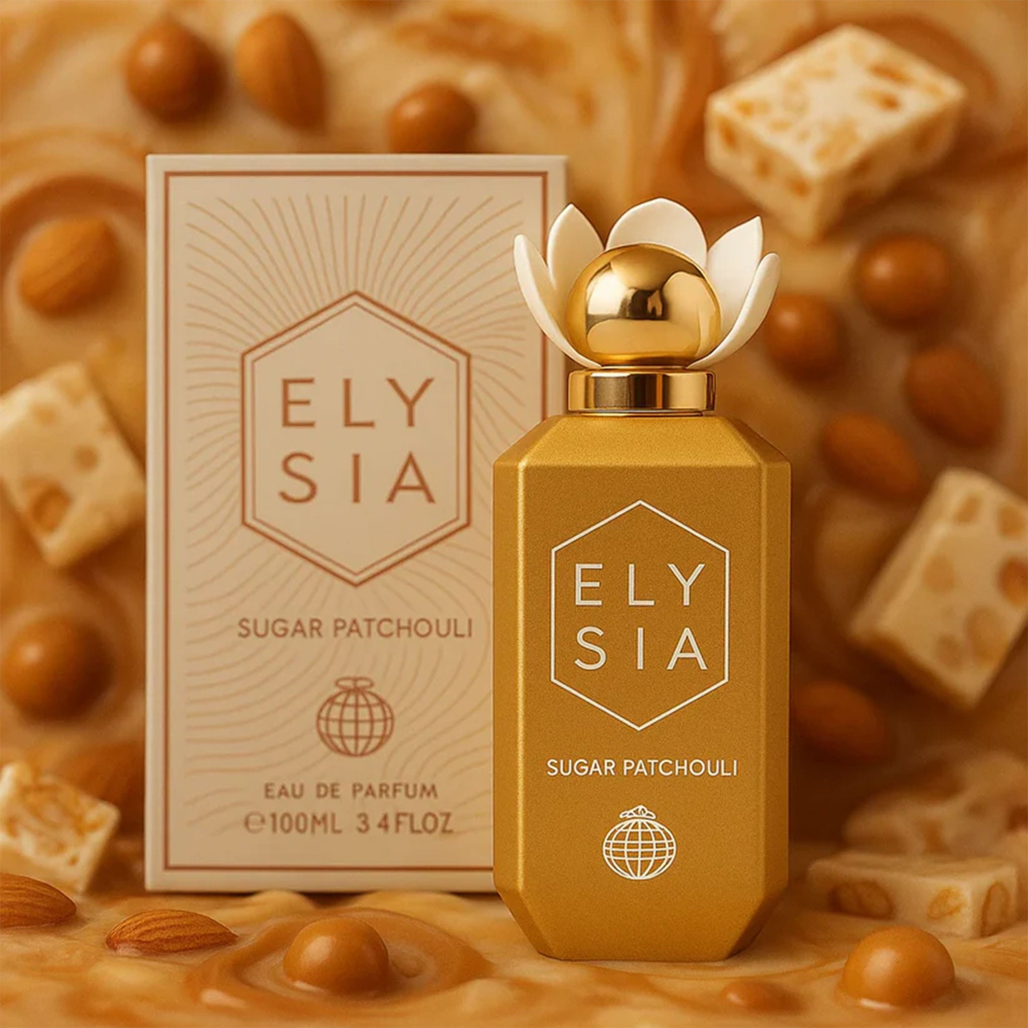 Elysia Sugar Patchouli by Fragrance World - Women Perfume - EDP - 100 ml 310762
