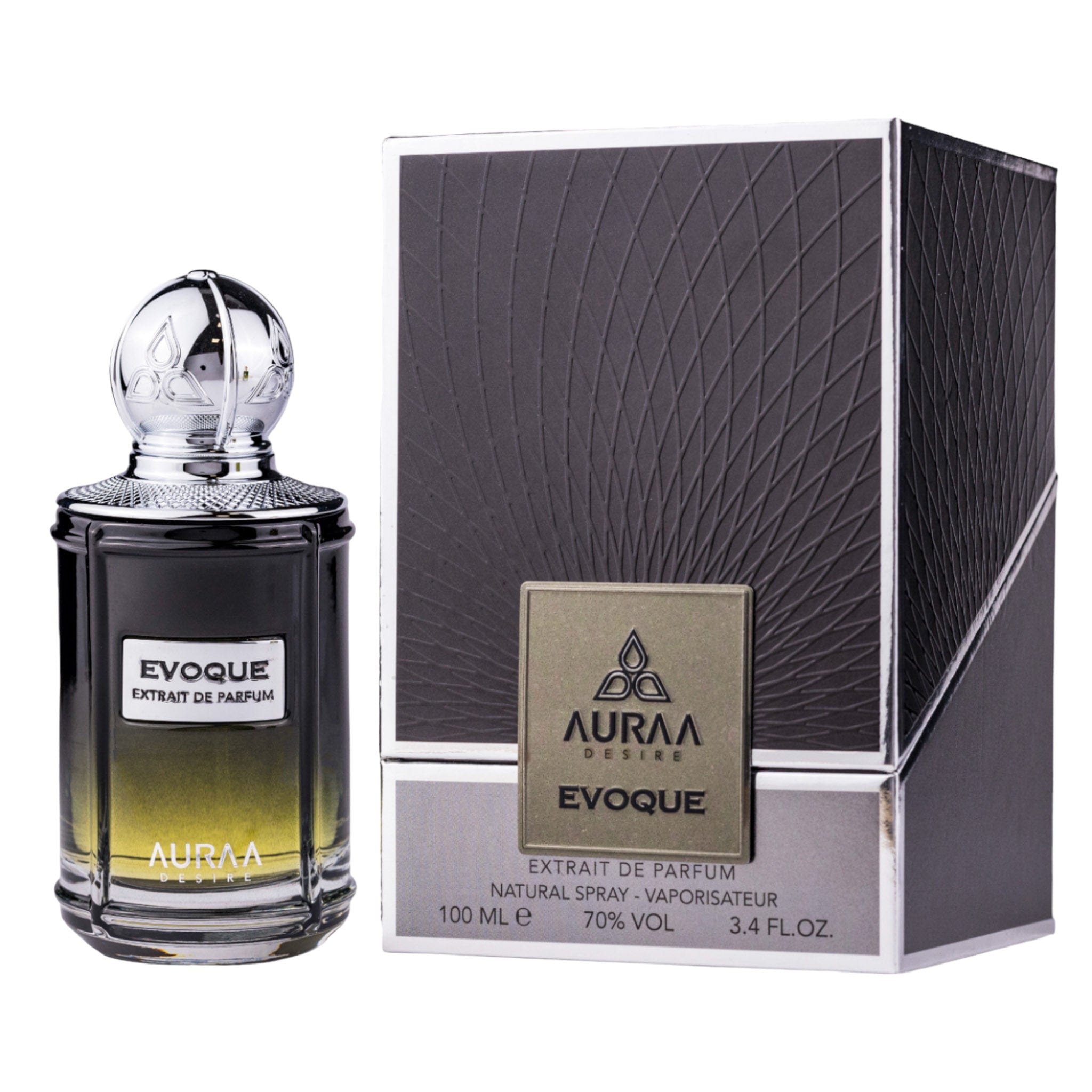 Evoque by Auraa Desire - Extrait de Perfume Men - 100 ml 308371