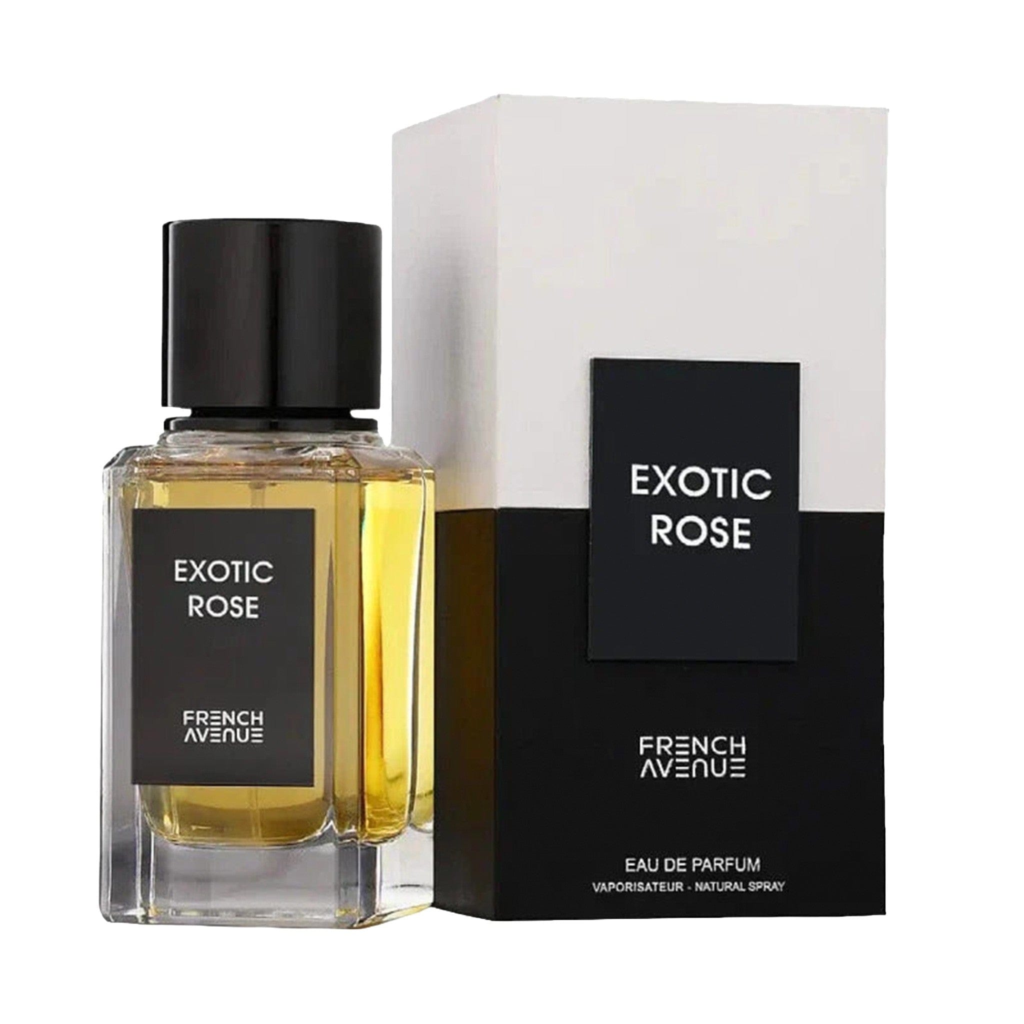 Exotic Rose Eau de Parfum 100ml by French Avenue - Unisex Perfume - EDP - 100ml 310530