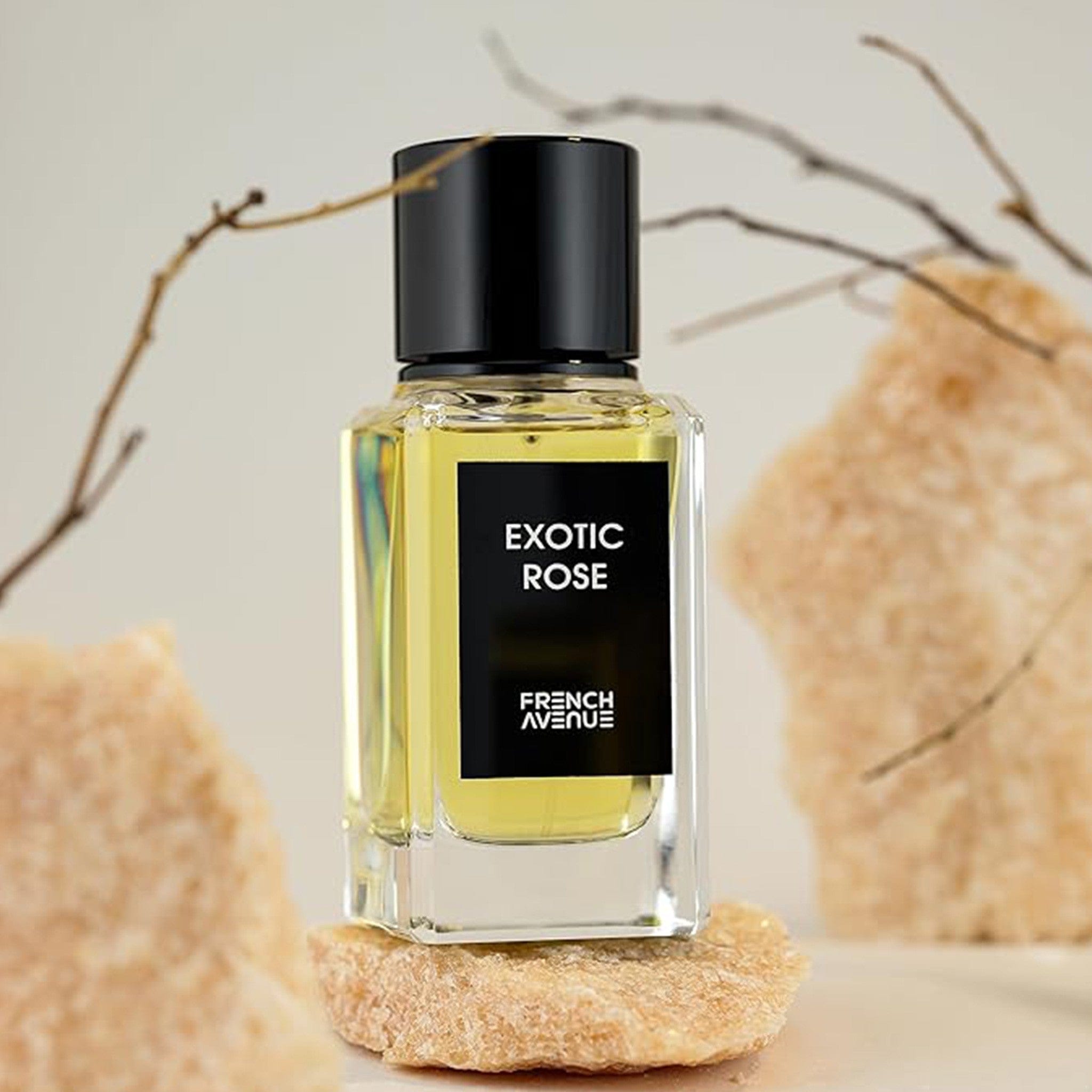 Exotic Rose Eau de Parfum 100ml by French Avenue - Unisex Perfume - EDP - 100ml 310530
