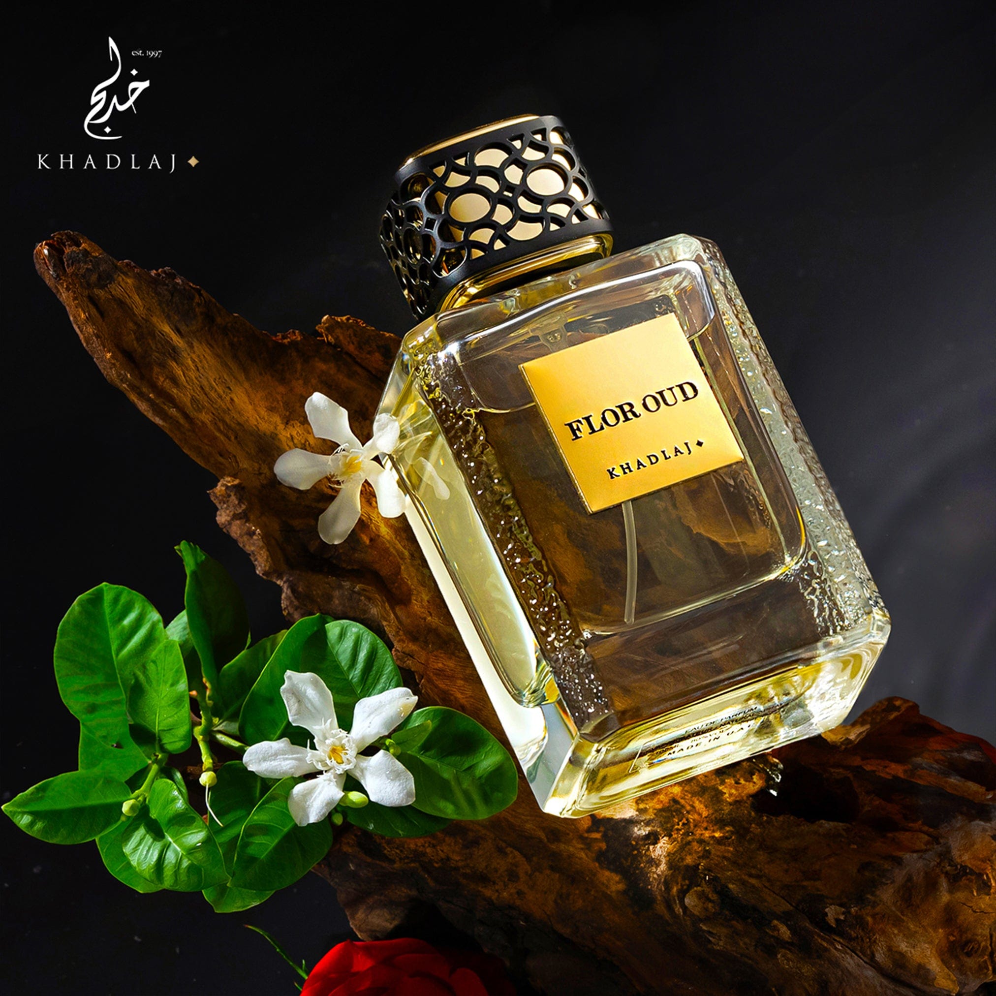 Flor Oud by Khadlaj - Unisex Perfume - EDP - 100 ml 308548