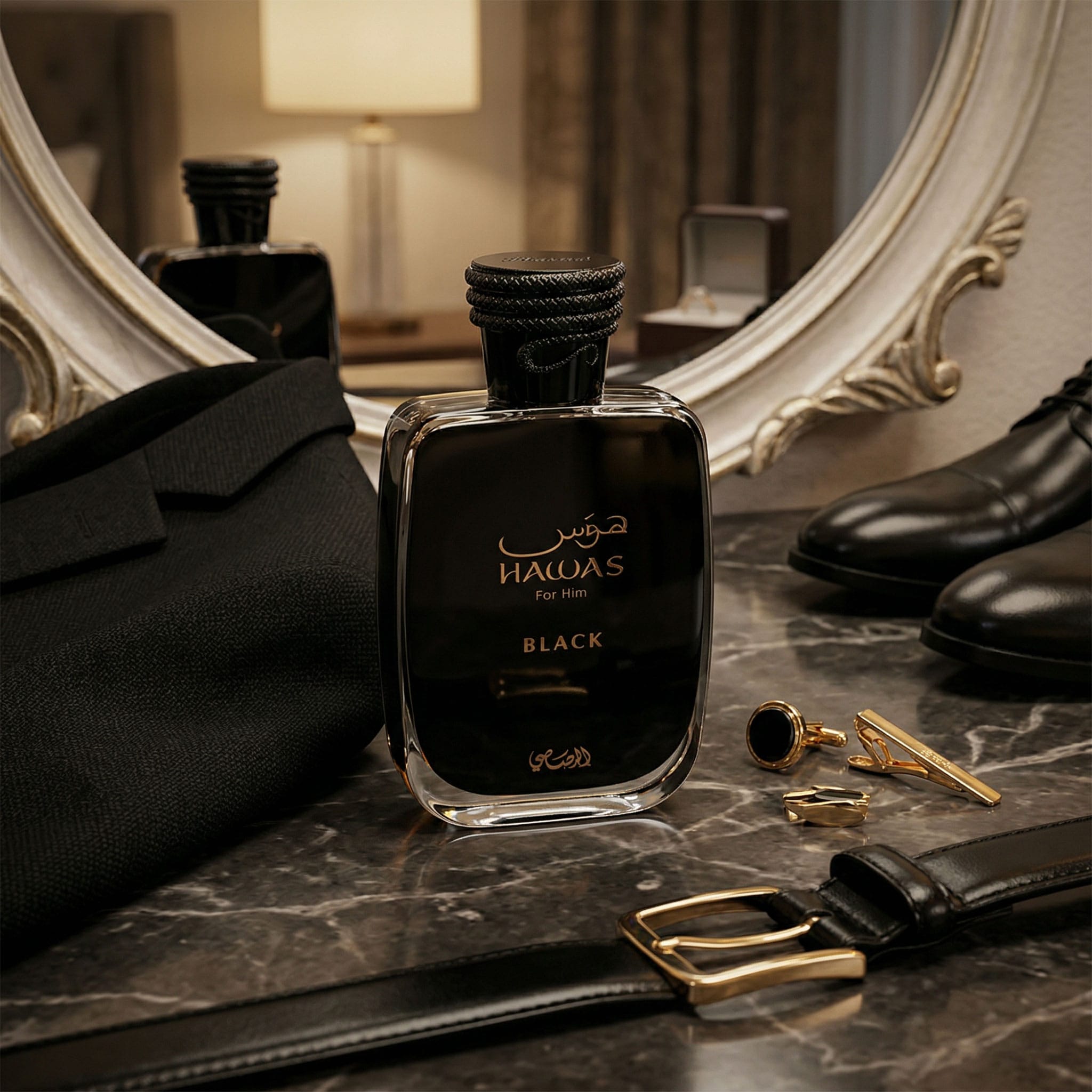 Hawas Black by Rasasi - Men Perfume - EDP - 100 ml 309172