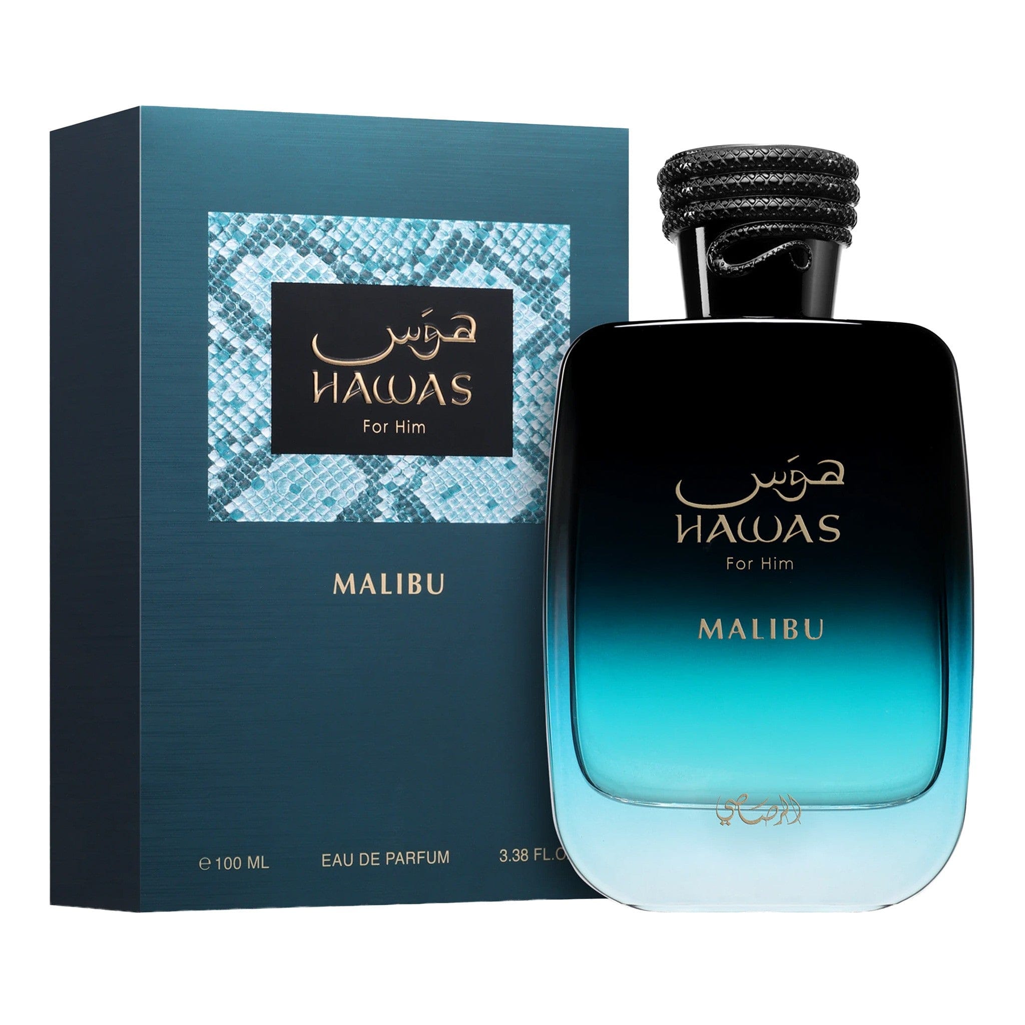 Hawas for Him Malibu Eau de Parfum 100ml by Rasasi - Men Perfume - EDP - 100ml 310627