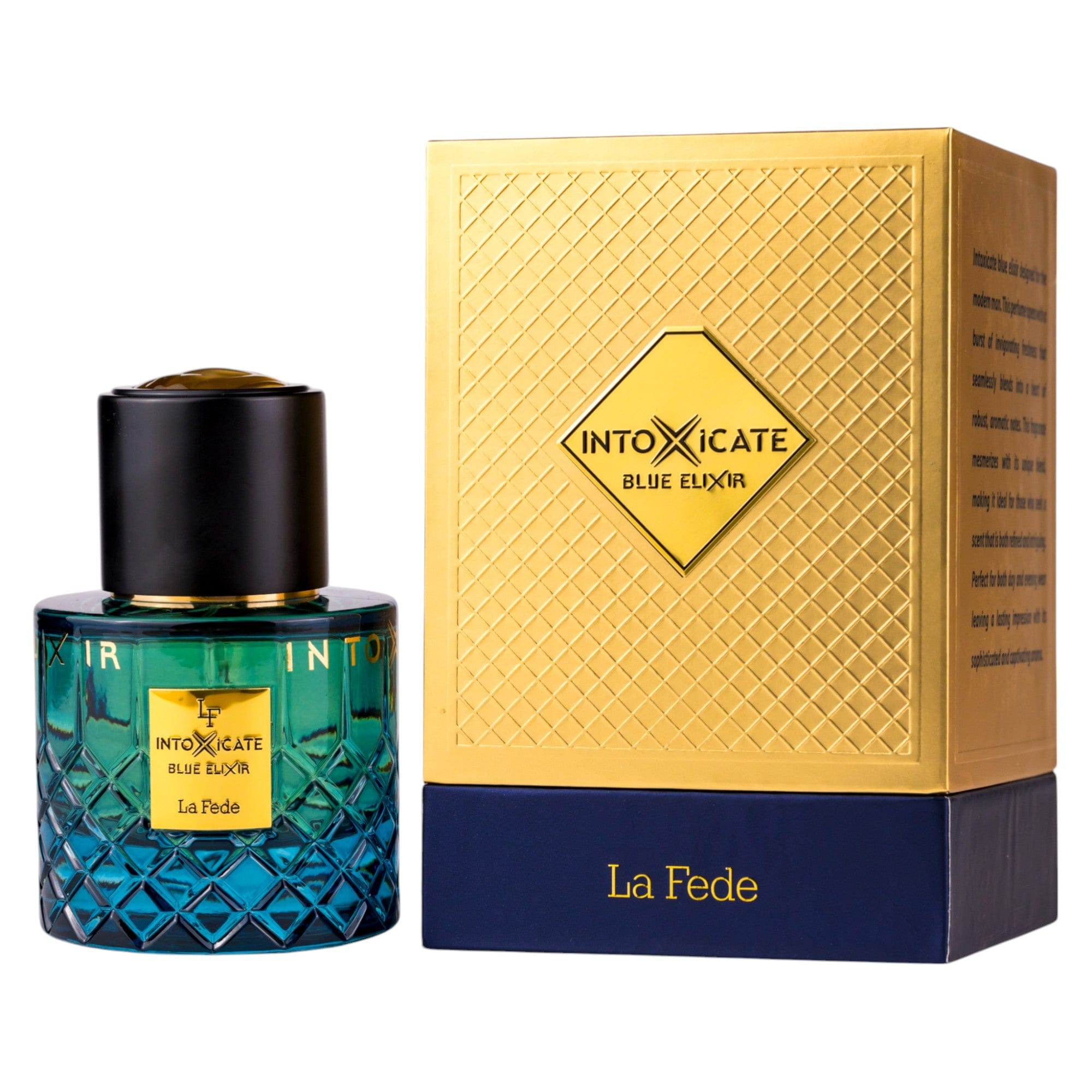 Intoxicate Blue Elixir by La Fede - Men Perfume - EDP - 100 ml 308543