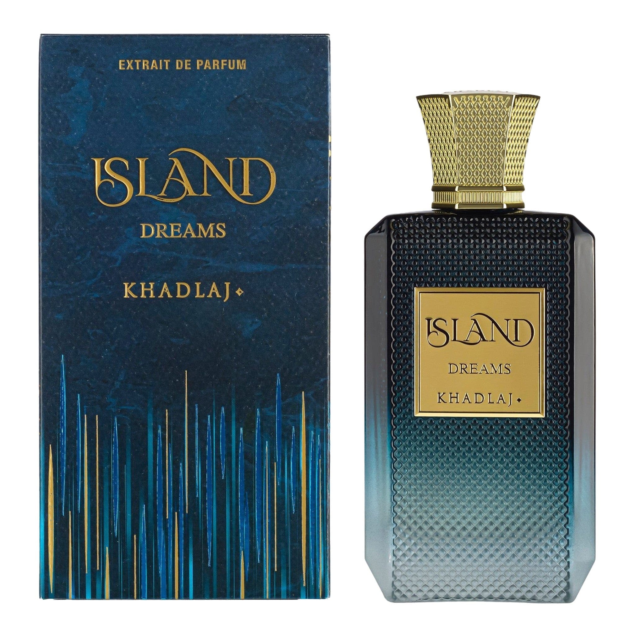 Island Dreams Extract de Parfum 100ml by Khadlaj - Men Perfume