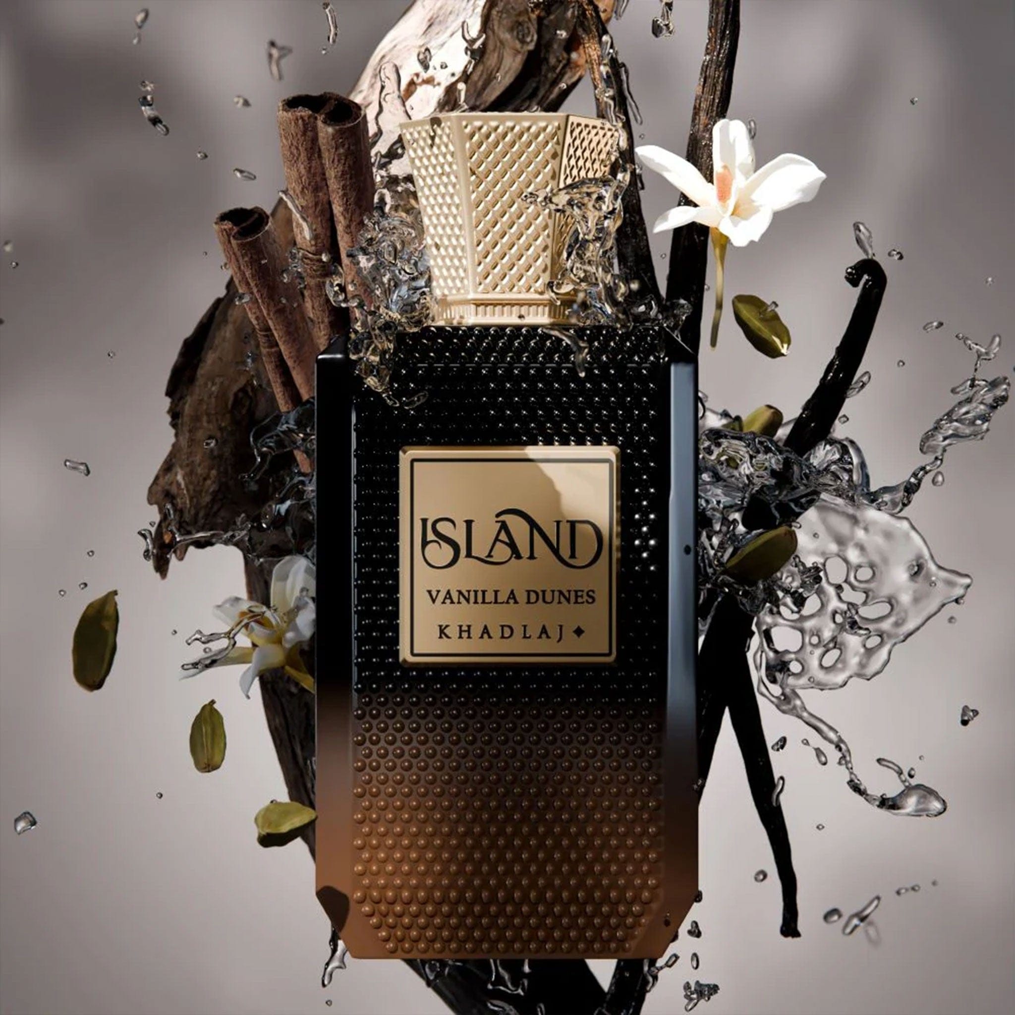 Island Vanilla Dunes Extract de Parfum 100ml by Khadlaj - Unisex Perfume - Extrait de Parfum - 100ml 309620