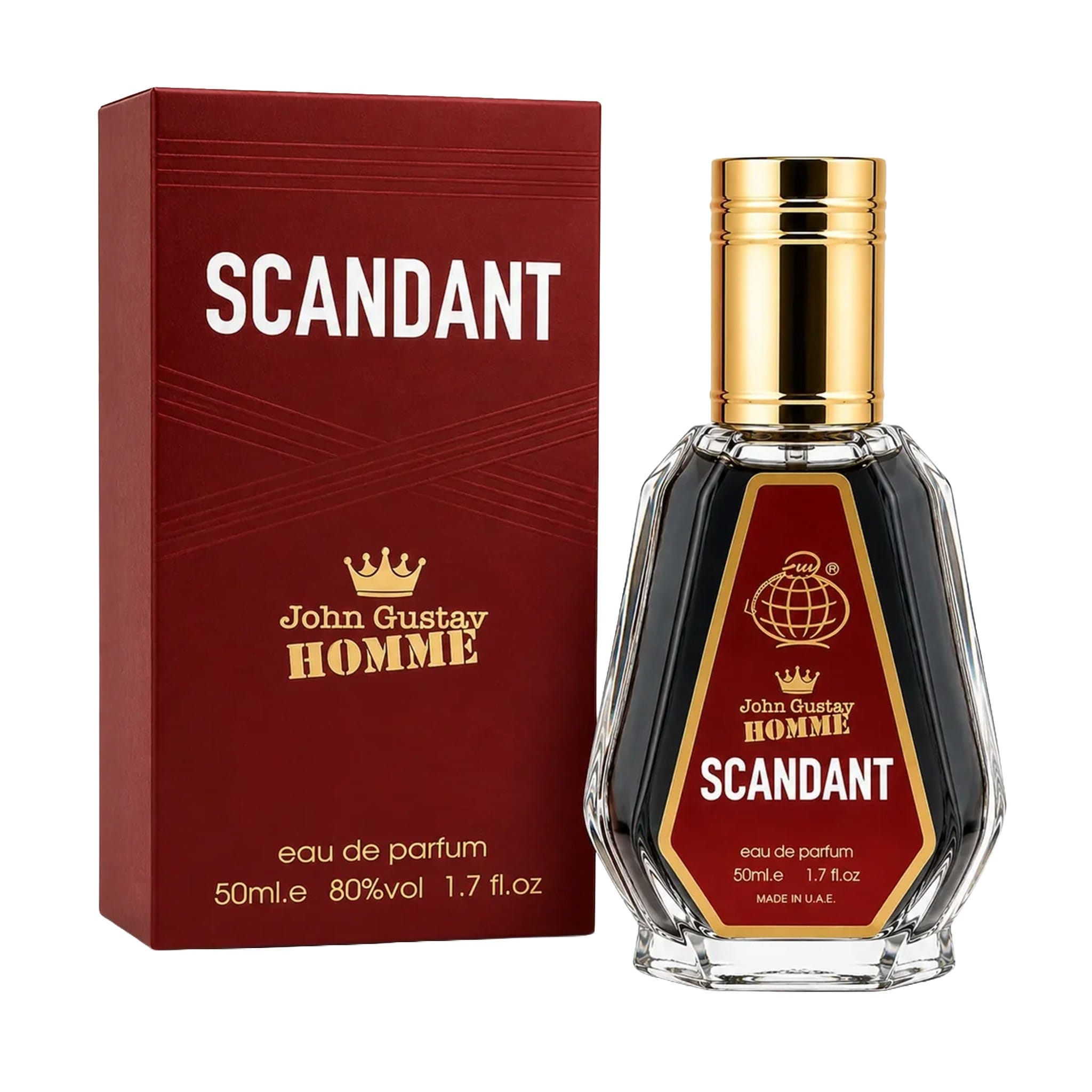 John Gustav Homme Scandant by Fragrance World - Men Perfume - EDP - 50 ml 311593