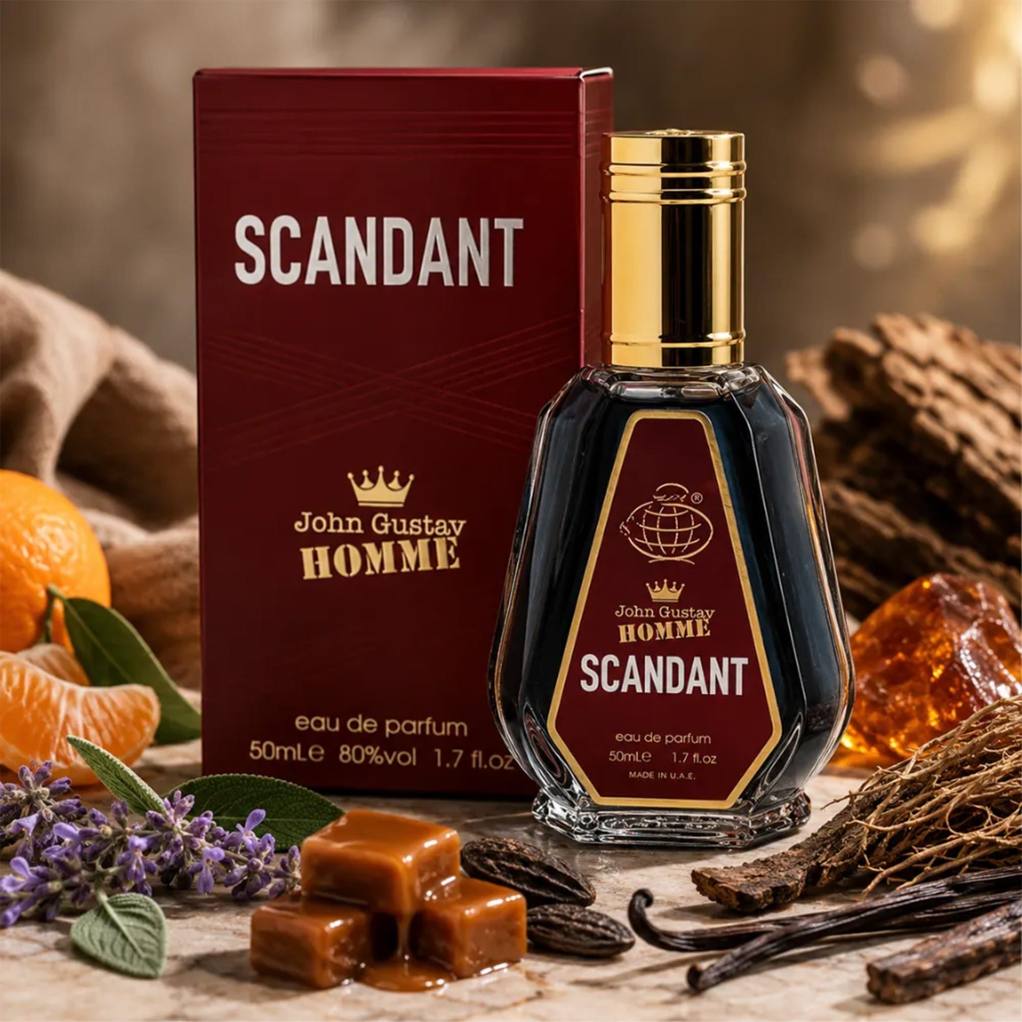 John Gustav Homme Scandant by Fragrance World - Men Perfume - EDP - 50 ml 311593