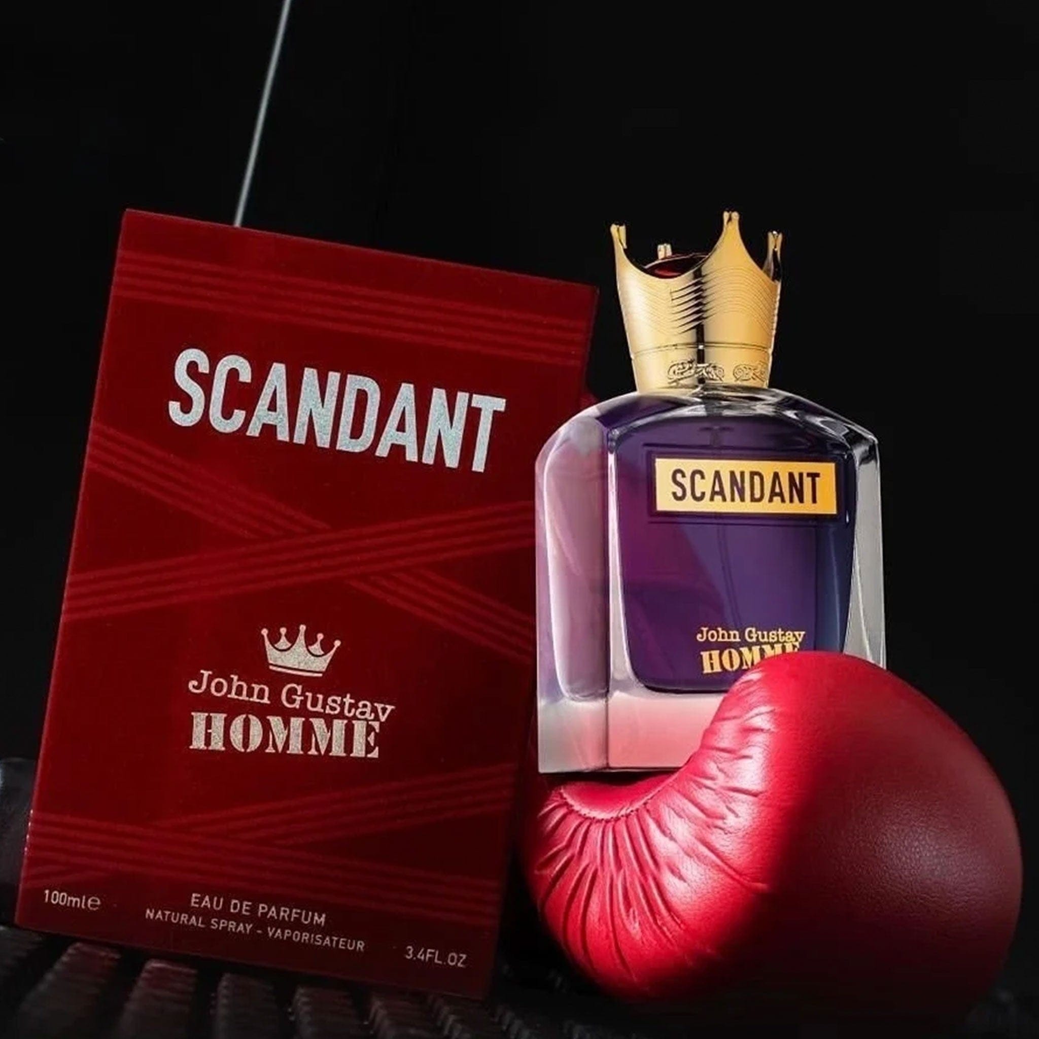 John Gustav Homme Scandant Eau de Parfum 100ml by Fragrance World - Men Perfume - EDP - 100ml 310681