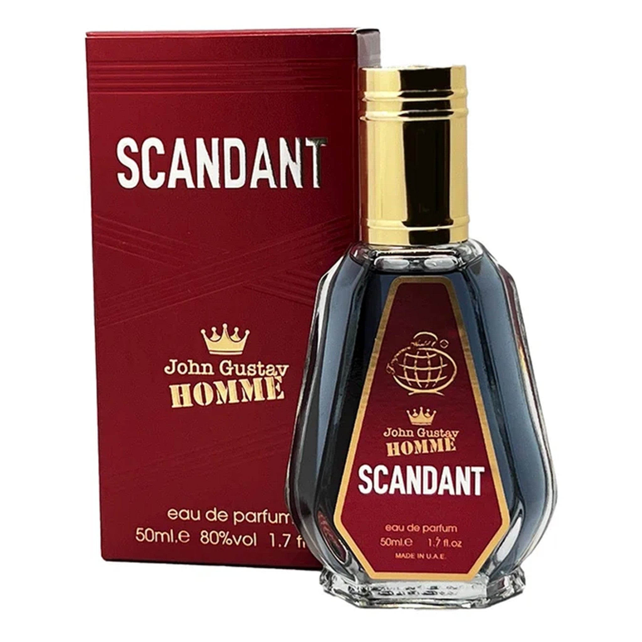 John Gustav Homme Scandant Le Parfum Eau de Parfum 50ml by Fragrance World - Men Perfume - EDP - 50ml 309976