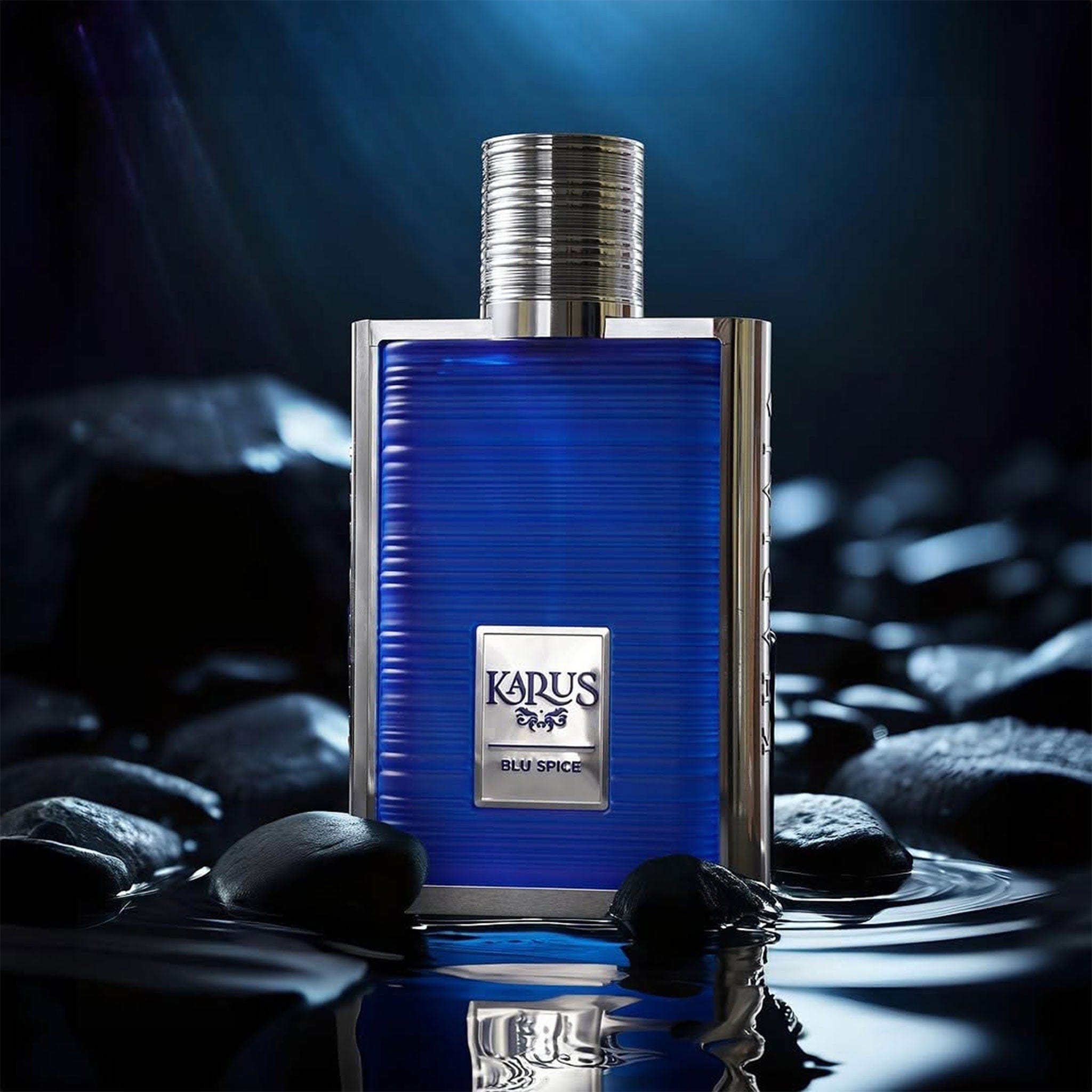 Karus Blu Spice by Khadlaj - Men Perfume - EDP - 100ml 308701