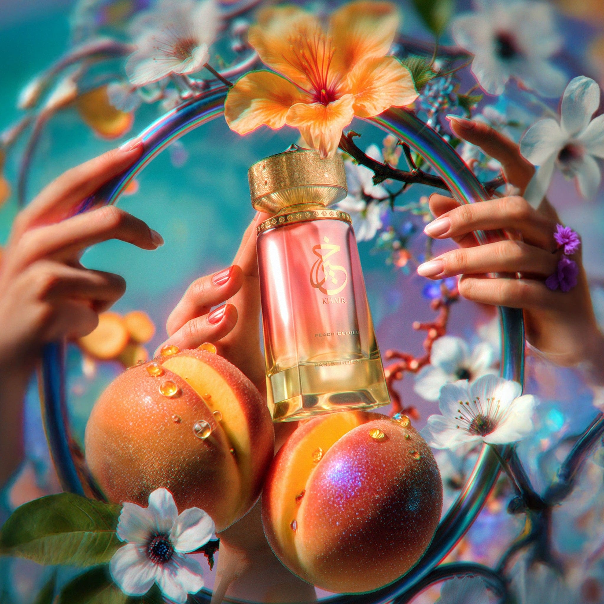 Khair Peach Delulu by Paris Corner - Women Perfume - EDP 100 ml 309746