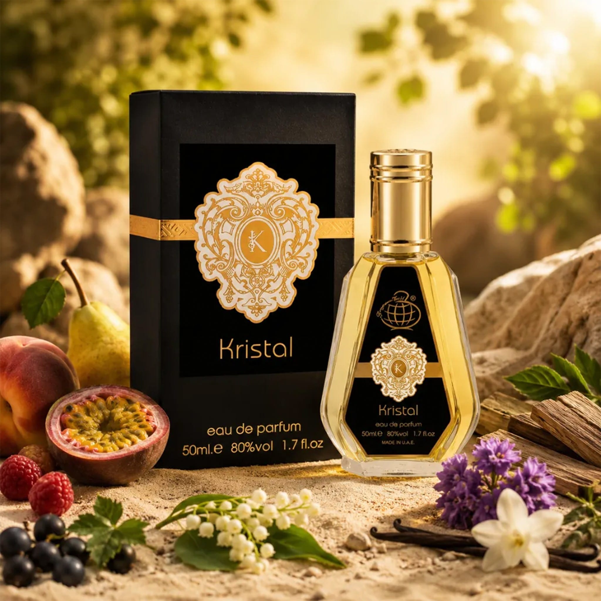 Kristal by Fragrance World - Unisex Perfume - EDP - 50 ml 311596