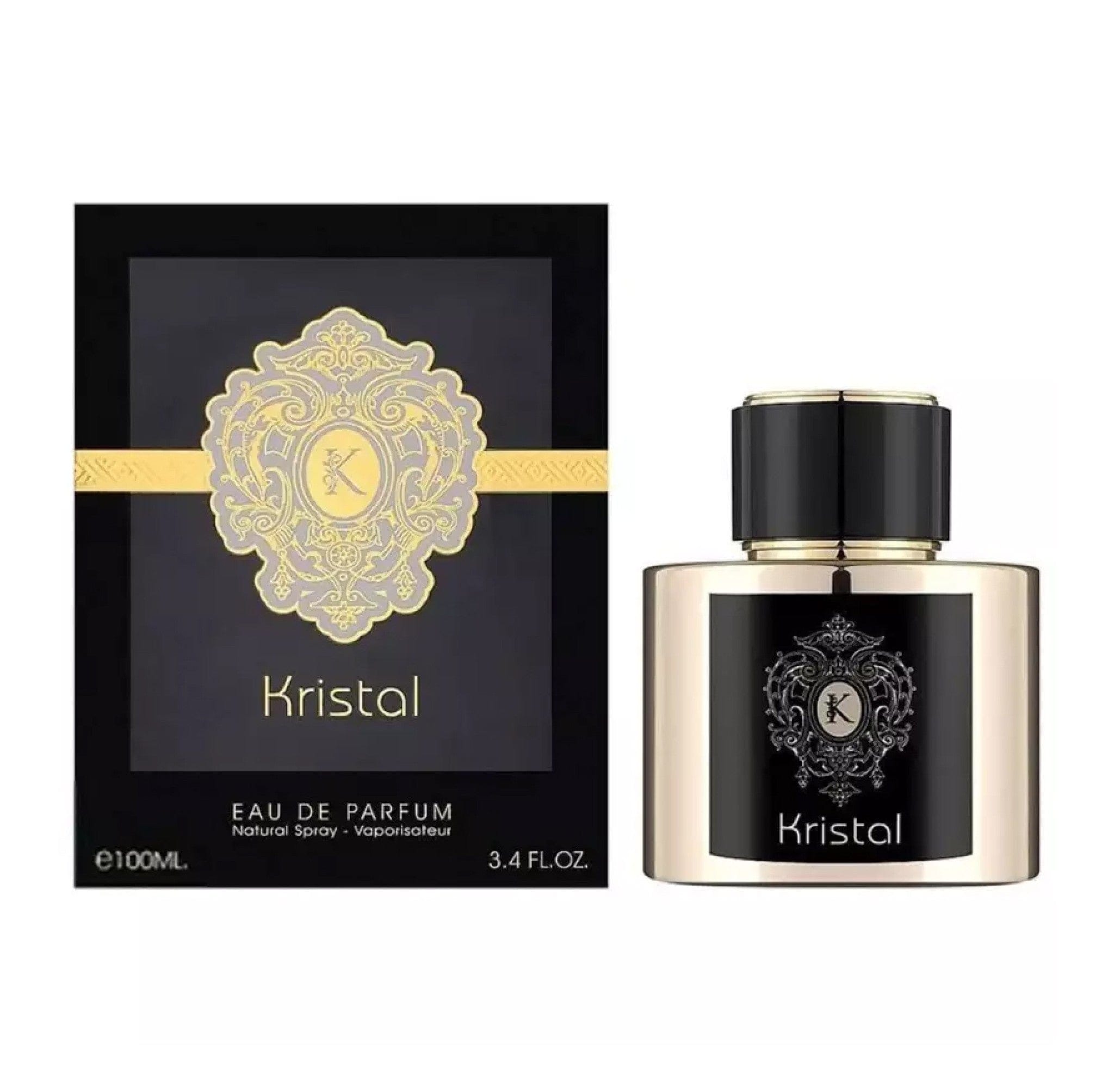 Kristal Eau de Parfum 100ml by Fragrance World - Unisex Perfume - EDP - 100ml 310356