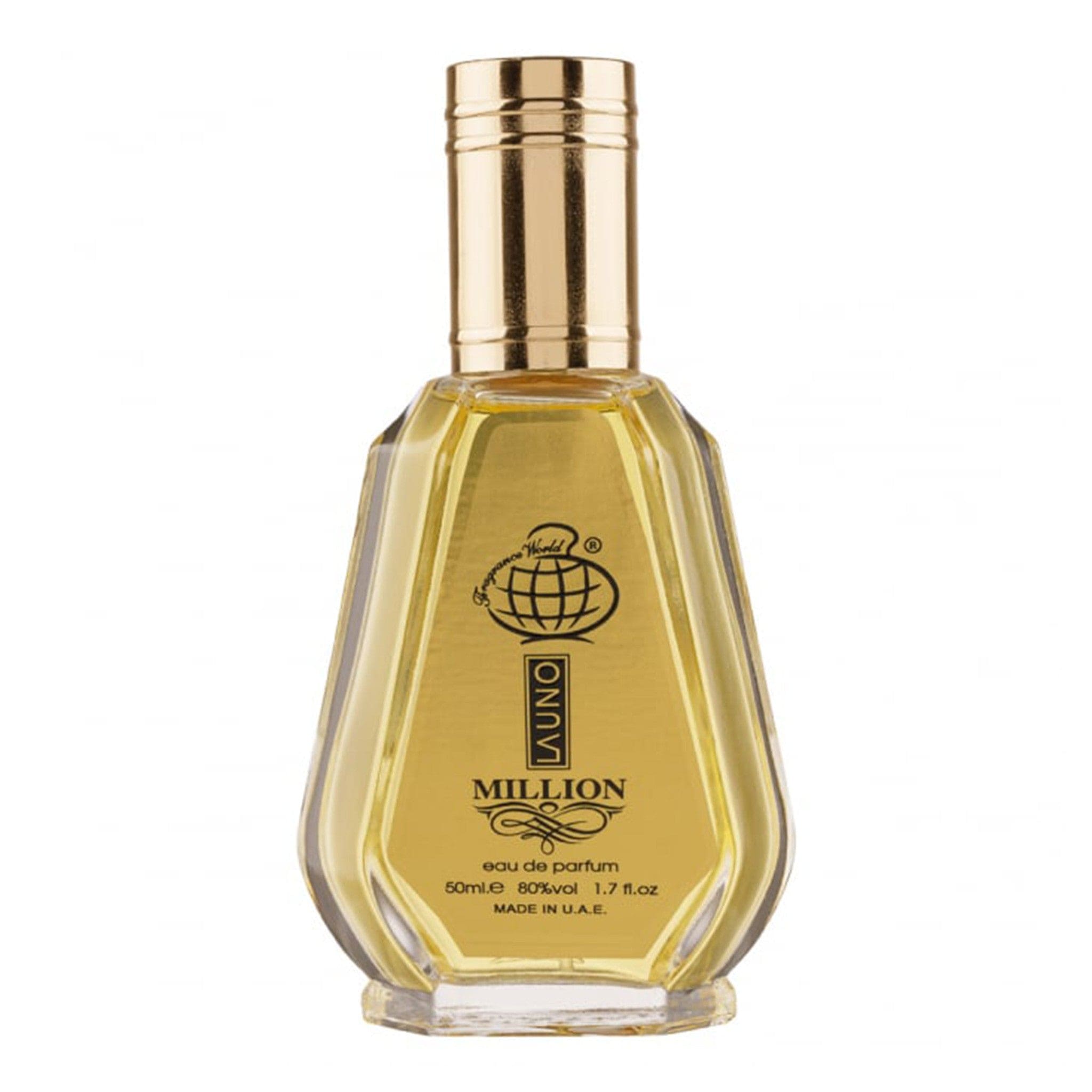 La Uno Million Eau de Parfum 50ml by Fragrance World - Men Perfume - EDP - 50ml 309910