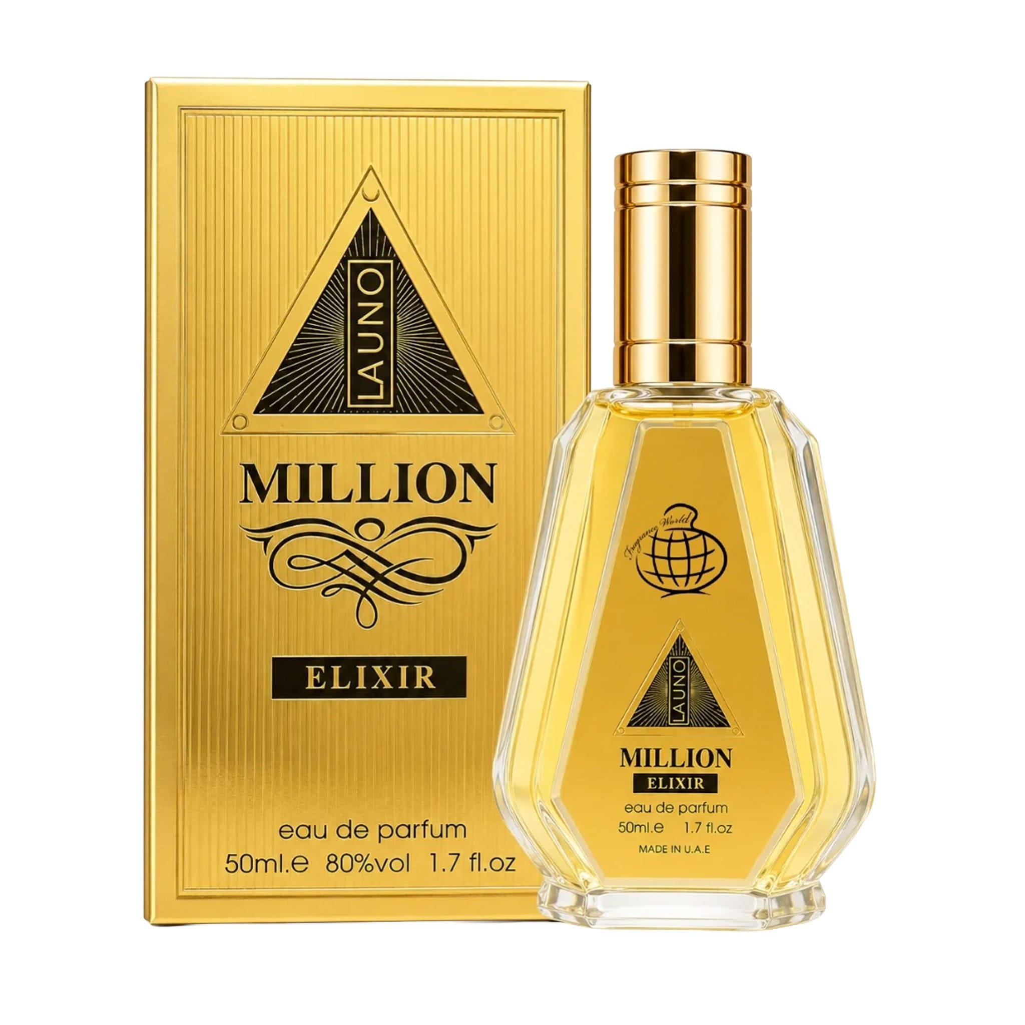 La Uno Million Elixir by Fragrance World - Men Perfume - EDP - 50 ml 311578