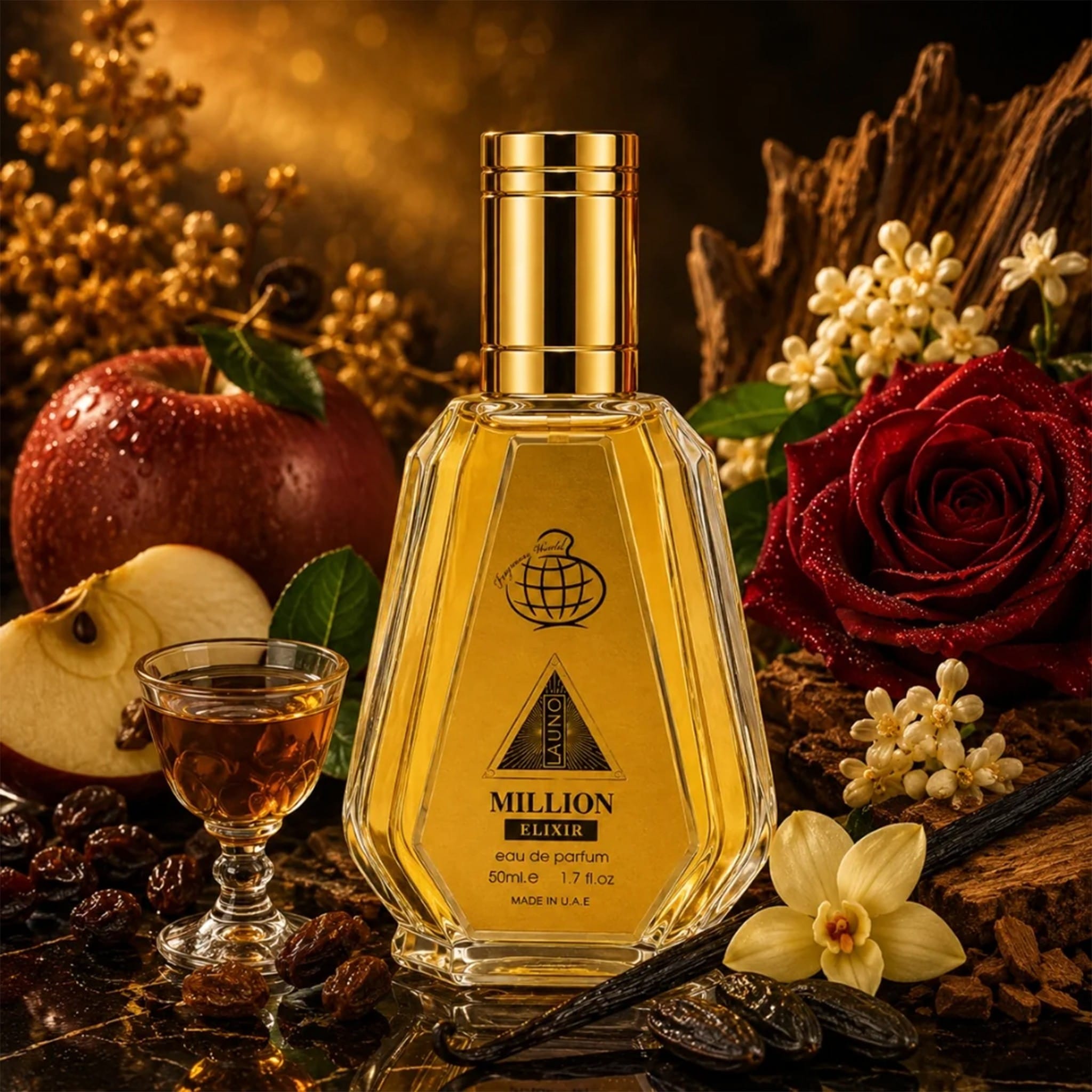 La Uno Million Elixir by Fragrance World - Men Perfume - EDP - 50 ml 311578