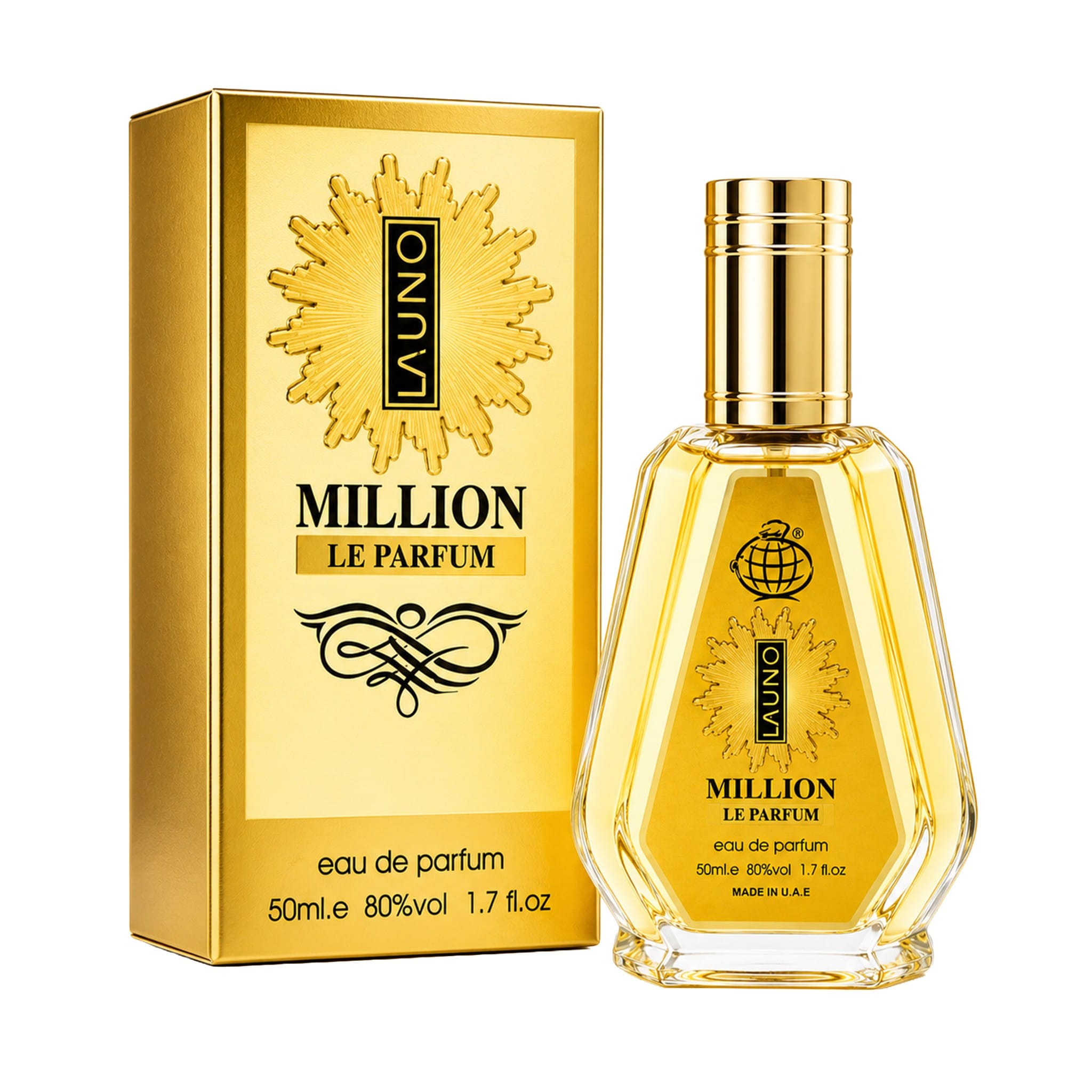 La Uno Million le Parfum by Fragrance World - Men Perfume - EDP - 50 ml 311589
