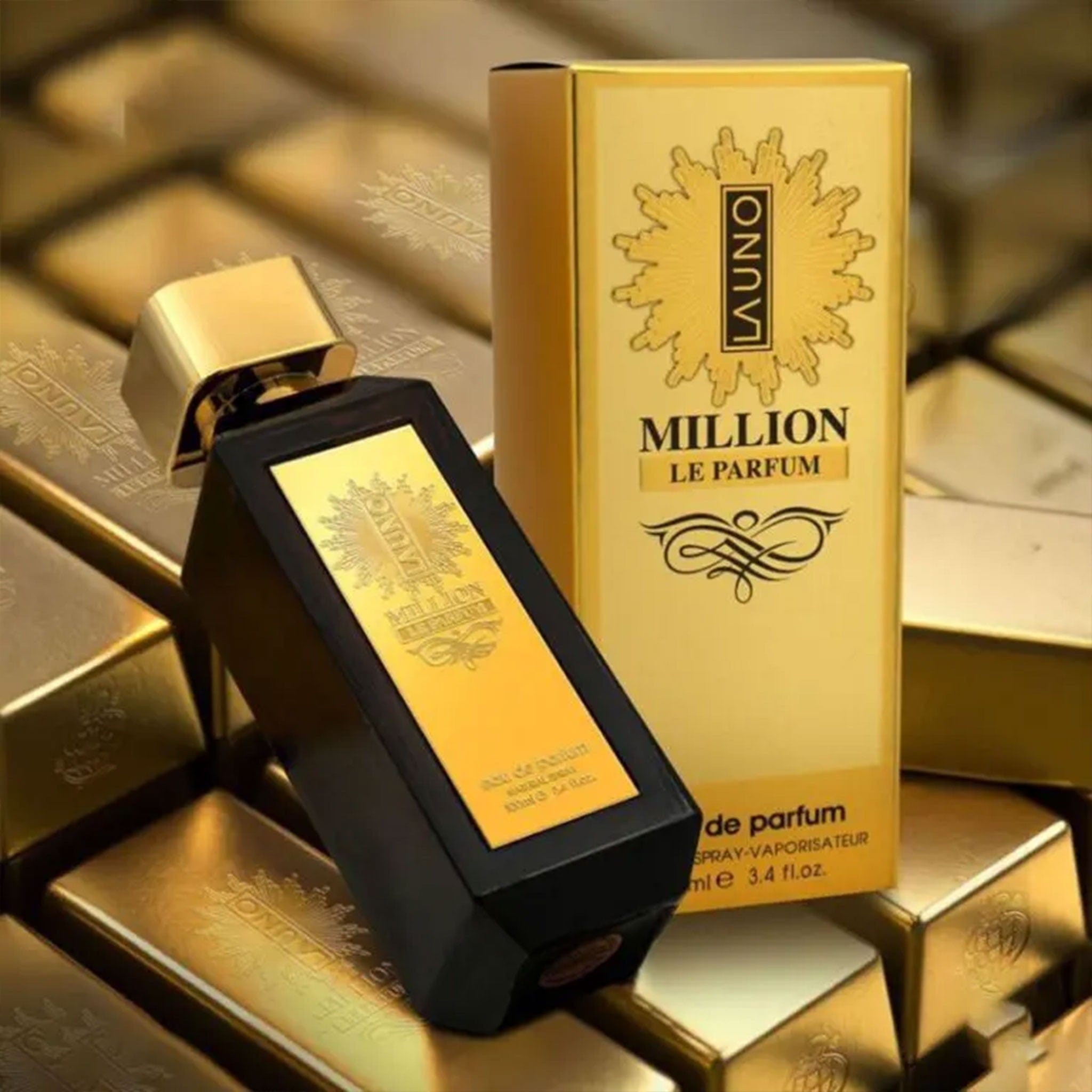 La Uno Million Le Parfum Eau de Parfum 100ml by Fragrance World - Men Perfume - EDP - 100ml 309566