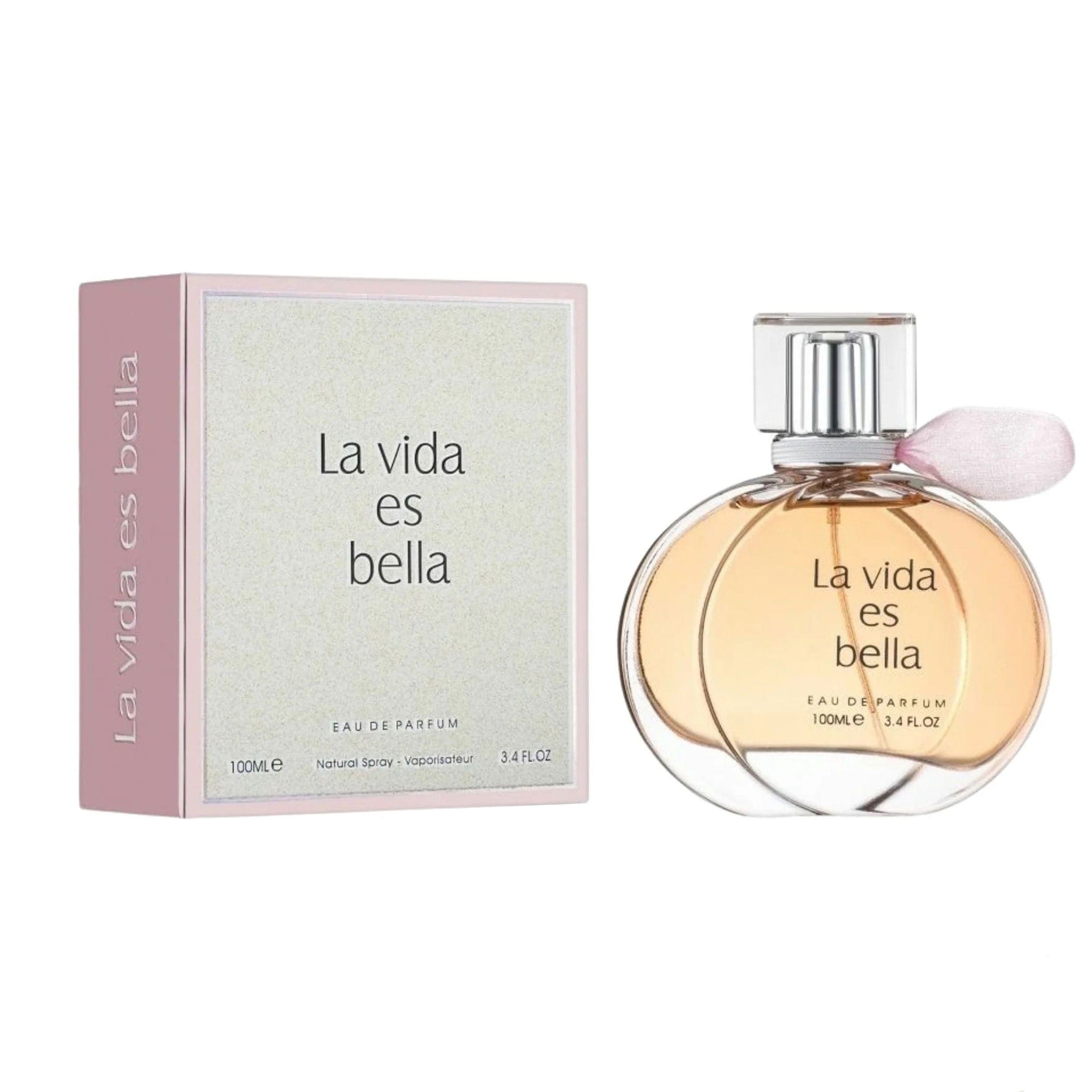 La Vida es Bella Eau de Parfum 100ml by Fragrance World - Women Perfume - EDP - 100ml 310625