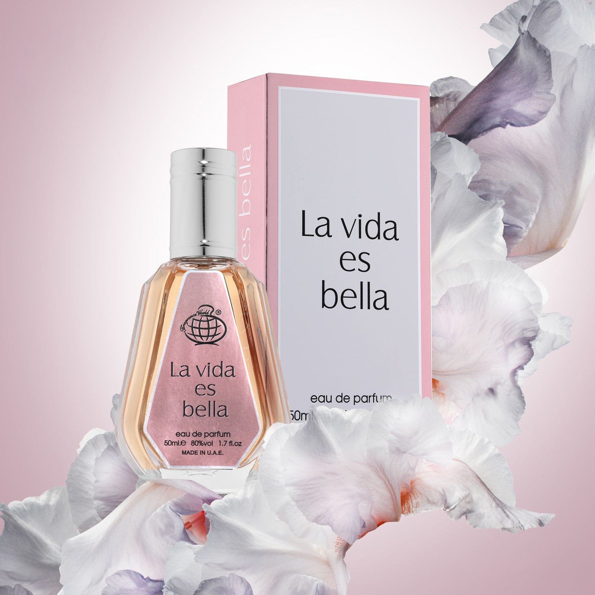 La Vida es Bella Eau de Parfum 50ml by Fragrance World - Women Perfume - EDP - 50ml 309911