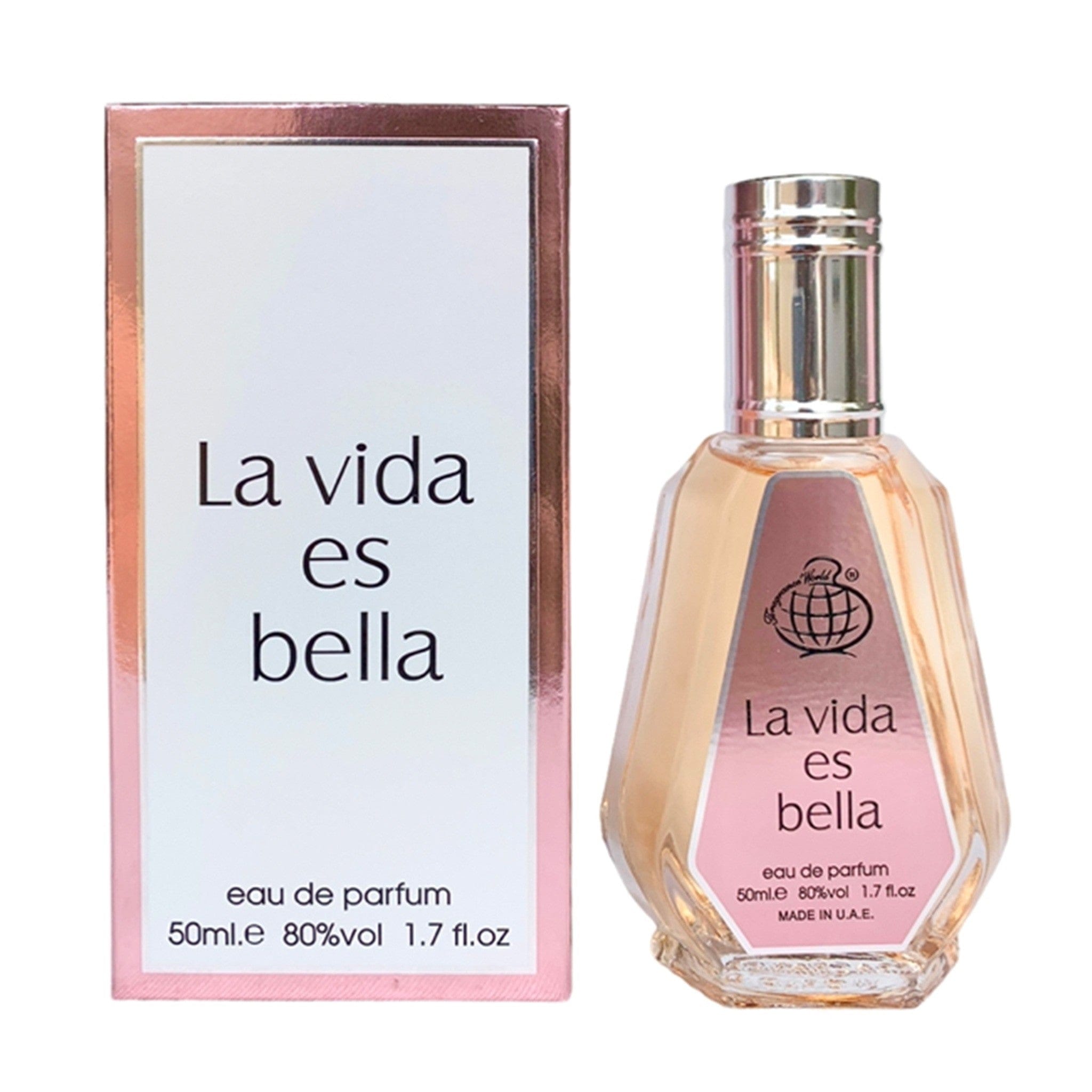 La Vida es Bella Eau de Parfum 50ml by Fragrance World - Women Perfume - EDP - 50ml 309911