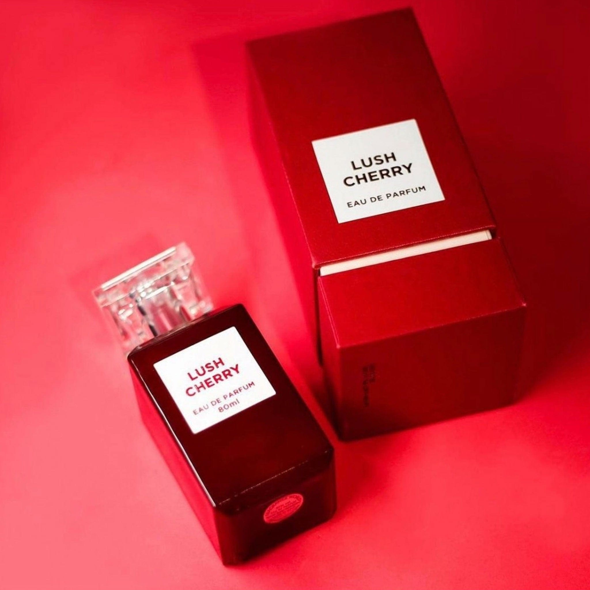 Lush Cherry Eau de Parfum 80ml by Fragrance World - Women Perfume - EDP - 80ml 309564