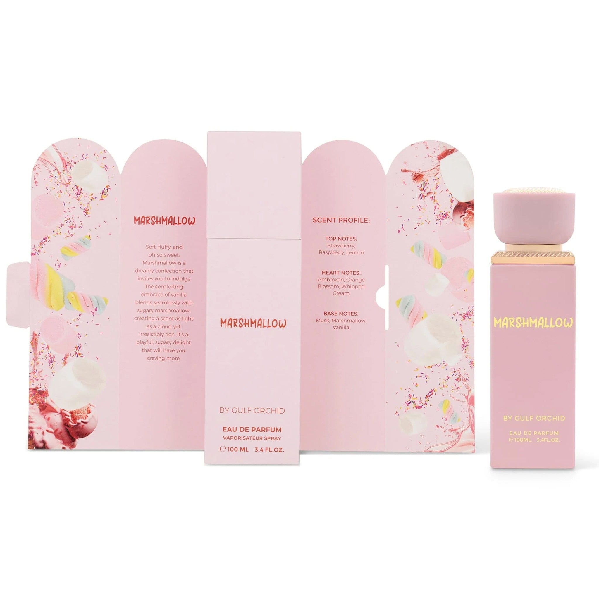 Marshmallow Eau de Parfum 100ml by Gulf Orchid - Women Perfume - EDP - 100ml 309843