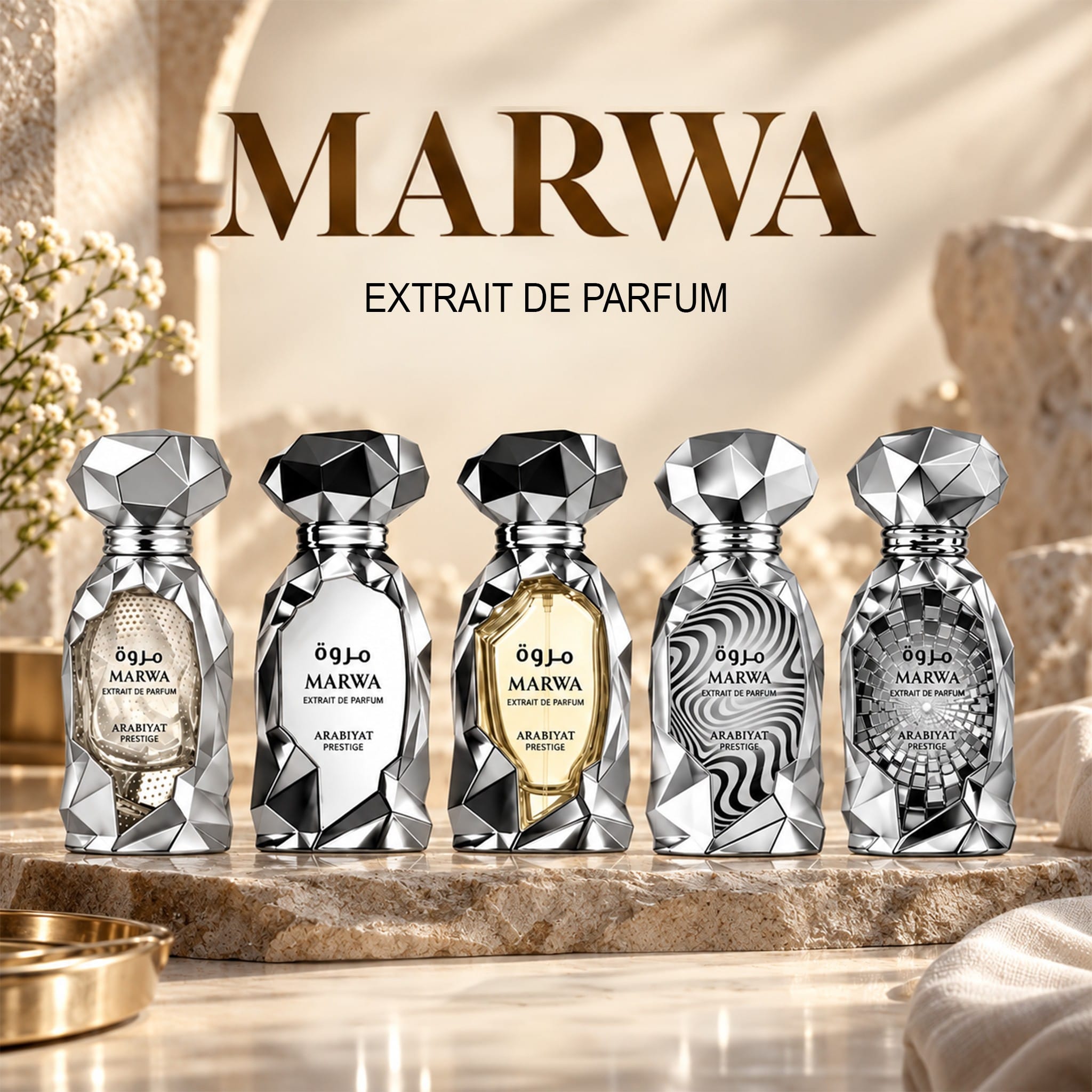 Marwa by Arabiyat Prestige - Unisex Women - Extract de parfum - 60 ml 311568