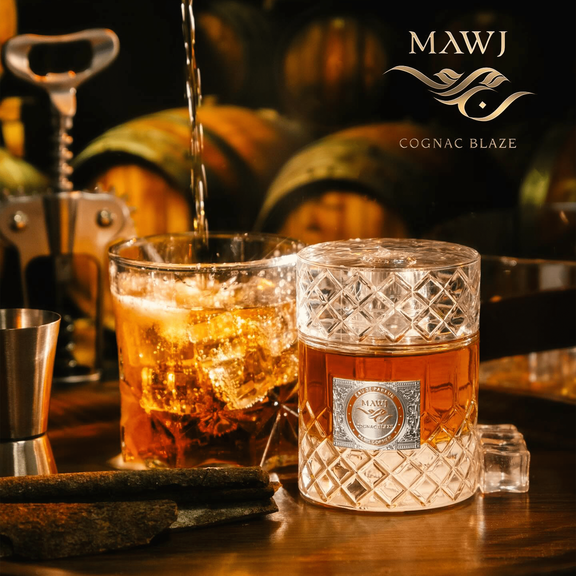 Mawj Cognac Blaze by Paris Corner - Unisex Perfume - EDP 100 ml 308020