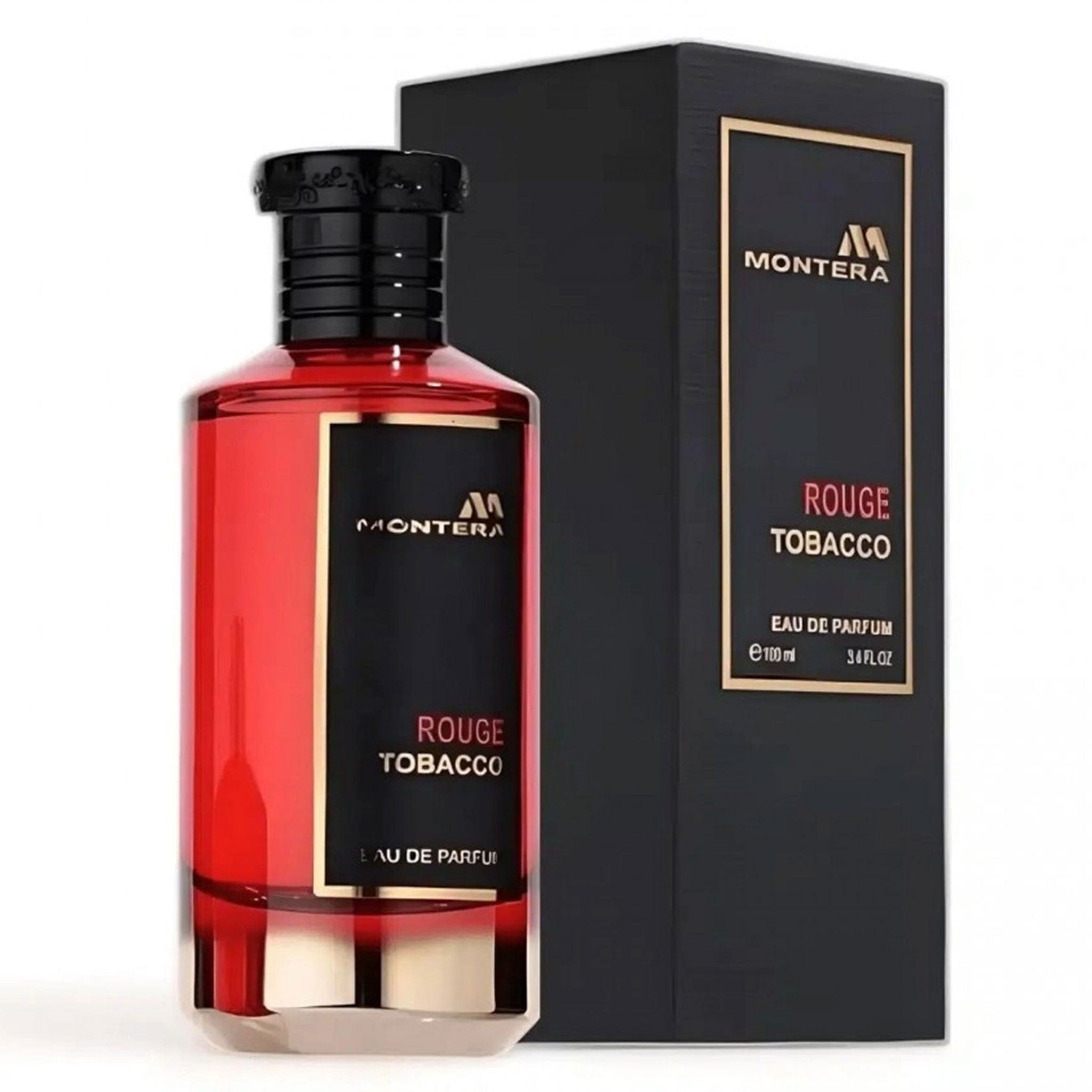 Montera Rouge Tobacco Eau de Parfum 100ml by Fragrance World - Men Perfume - EDP - 100ml 309545