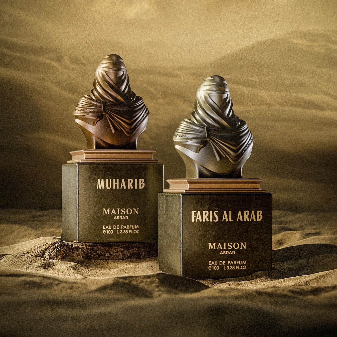 Muharib by Maison Asrar - Men Perfume - Eau de Parfum 100 ml 310164