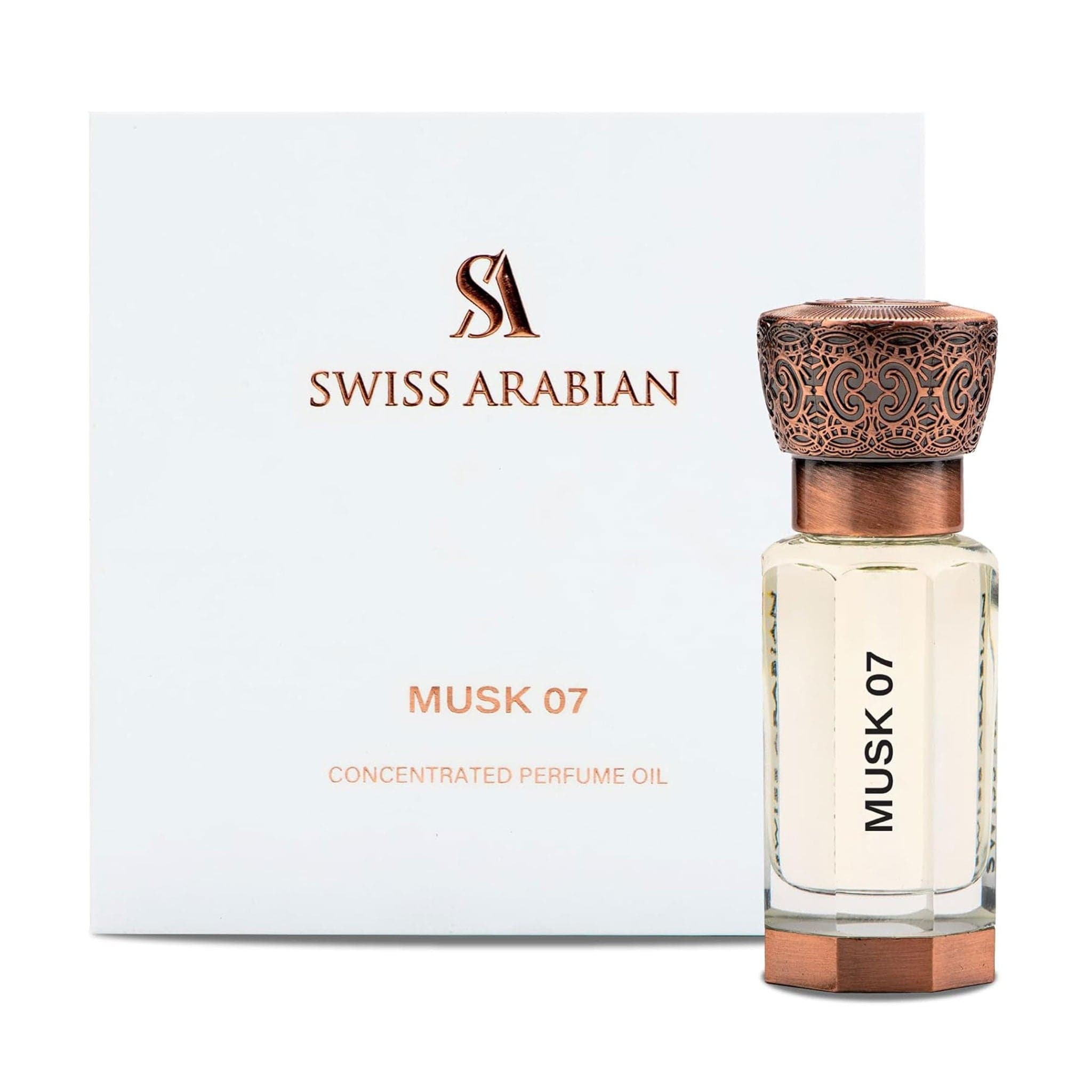 Musk 07 12ml by Swiss Arabian - Unisex Perfume - Perfume Oil - 12ml 310648