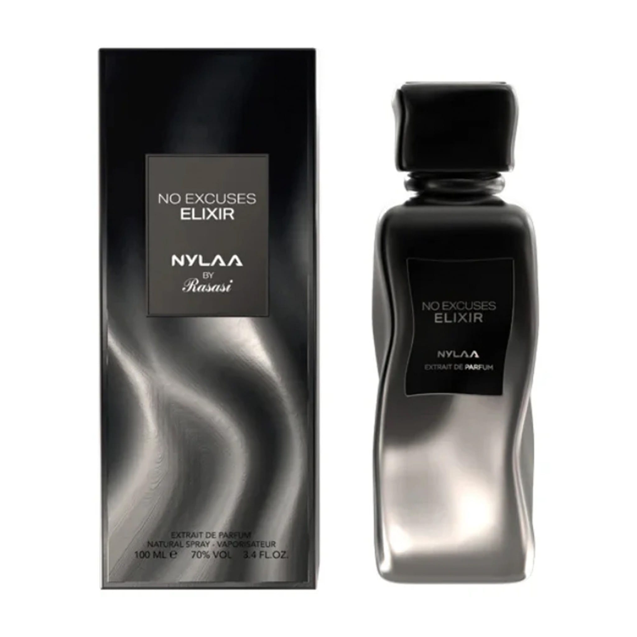 No Excuses Elixir - Nylaa by Rasasi - Extrait de Parfum Men - 100 ml 309764