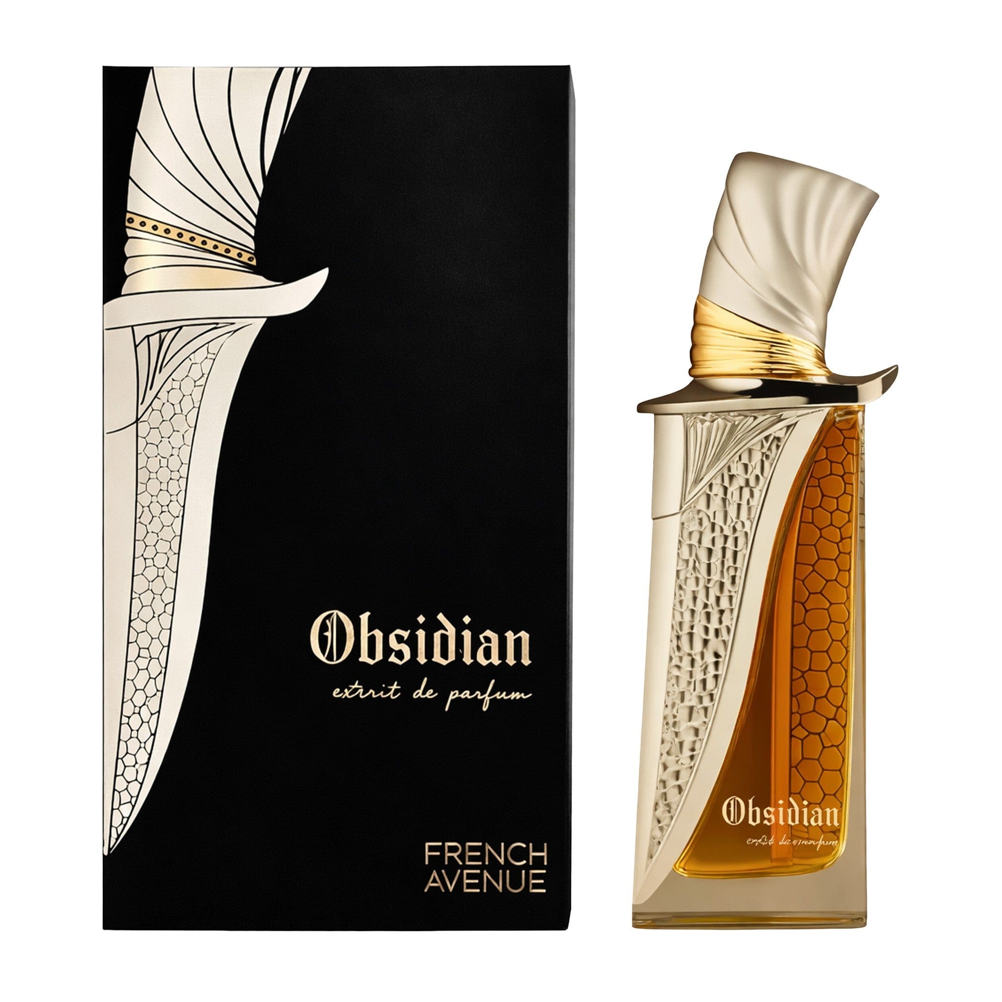 Obsidian Extrait de Parfum 100ml by French Avenue - Unisex Perfume - Extract de parfum - 100ml 310618