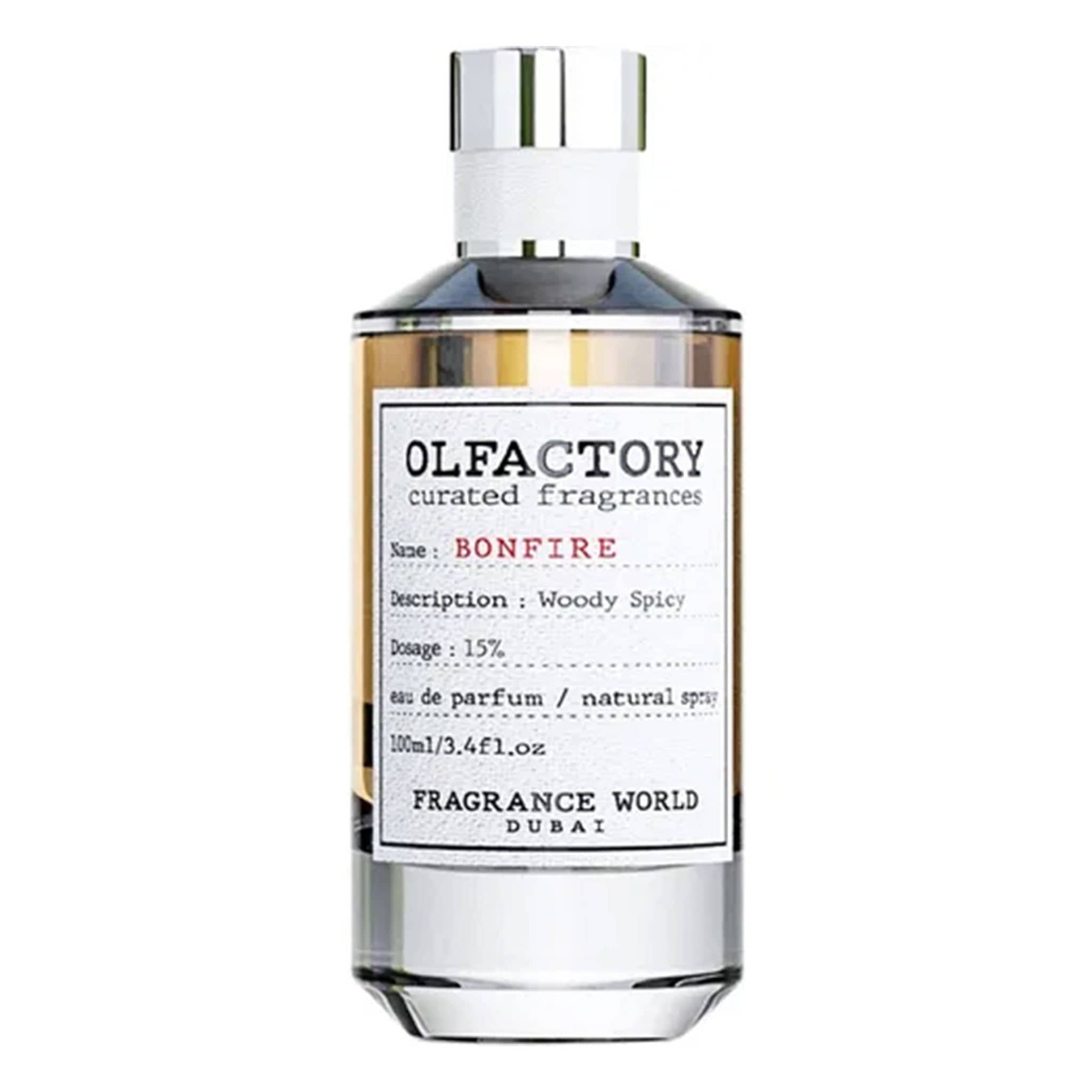 Olfactory Bonfire Eau de Parfum 100ml by Fragrance World - Unisex Perfume - EDP - 100ml 310242