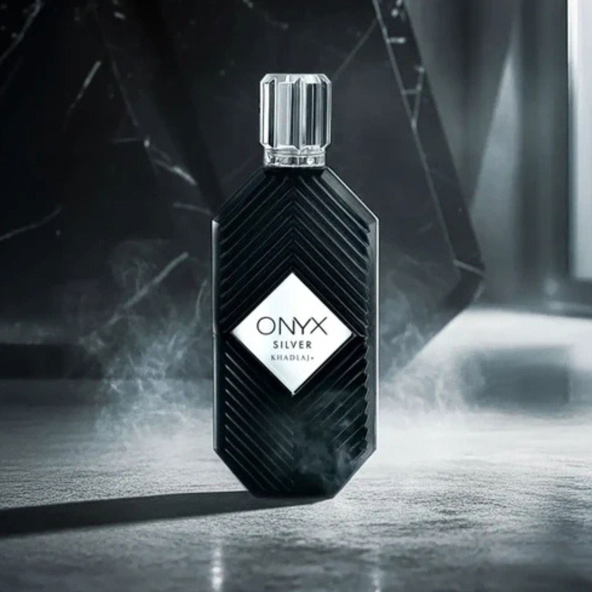 Onyx Silver Eau de Parfum 100ml by Khadlaj - Unisex Perfume - EDP - 100ml 310673