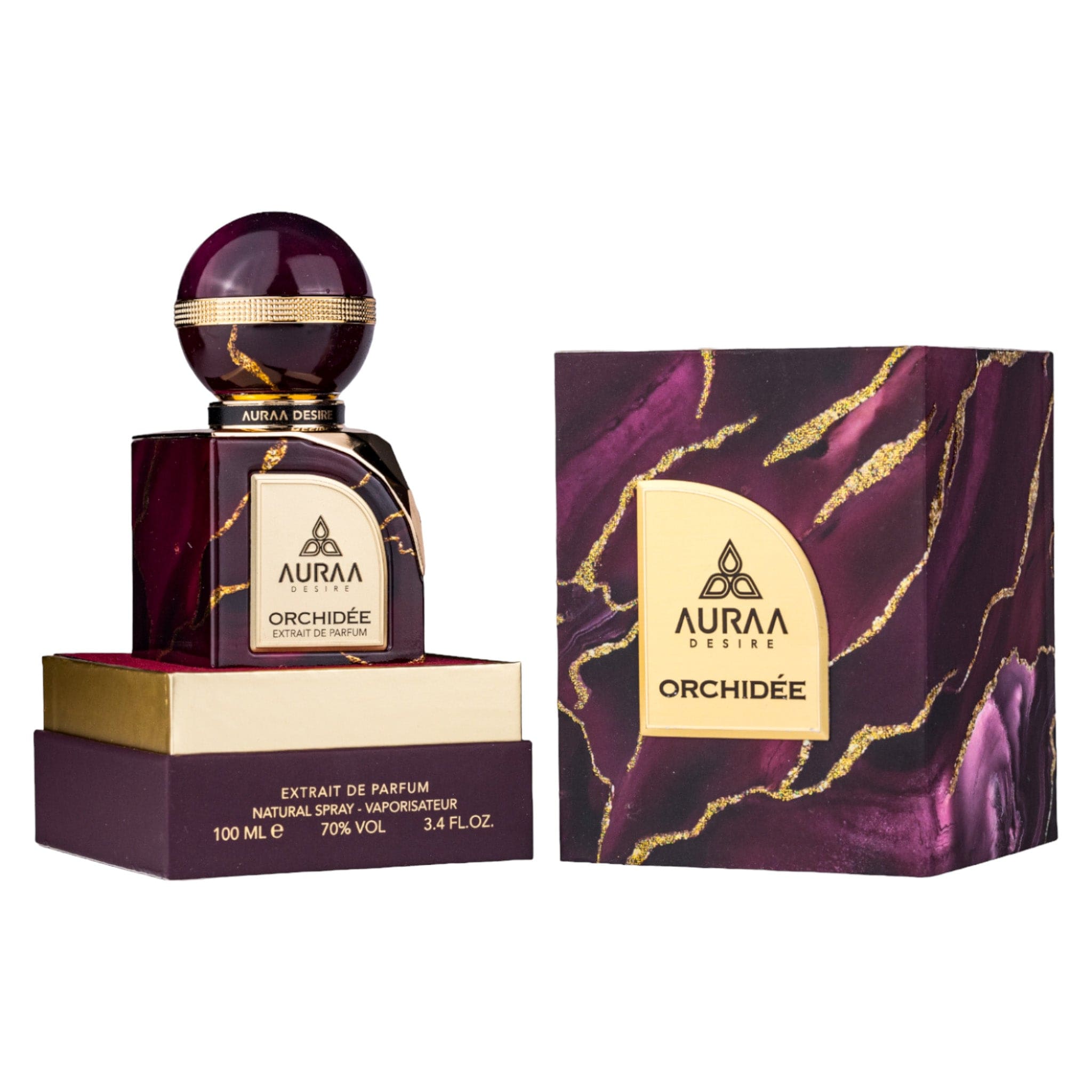 Orchidée by Auraa Desire - Extrait de Perfume Unisex - 100 ml 308354