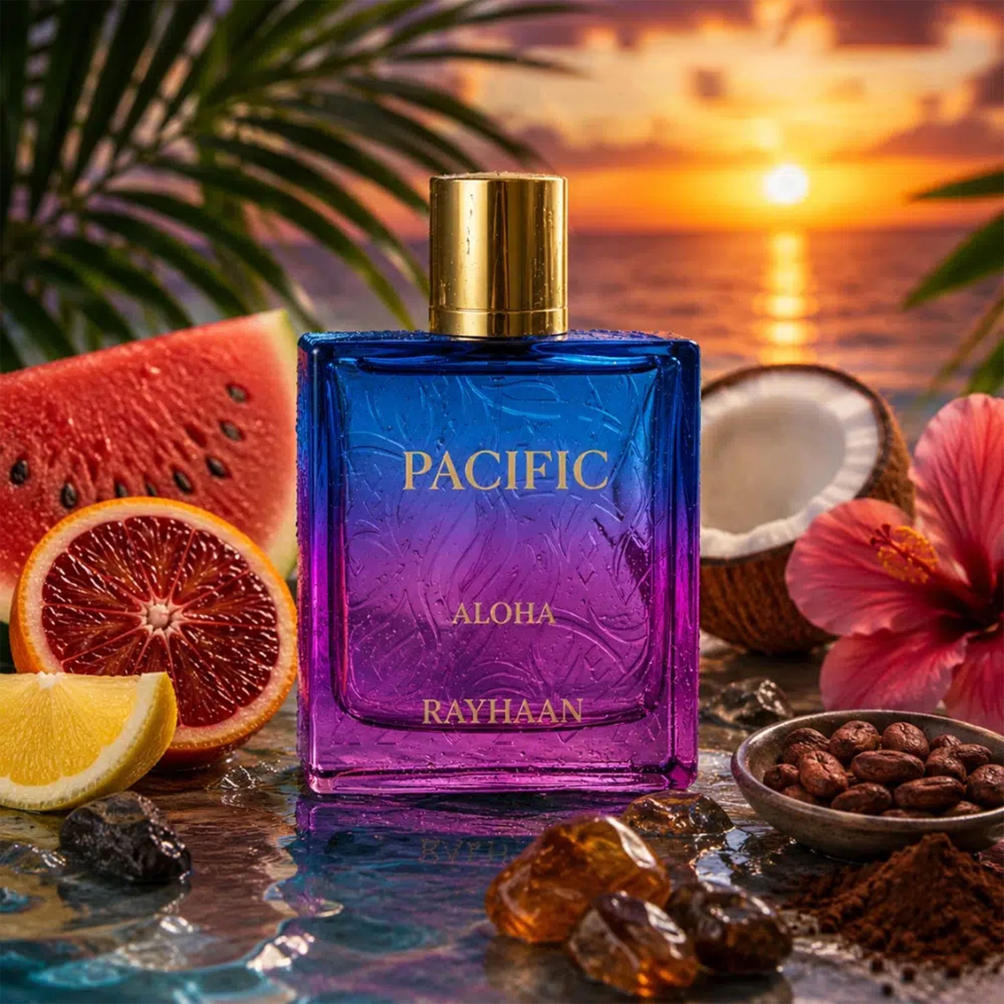 Pacific Aloha by Rayhaan - Unisex Perfume - EDP - 100 ml