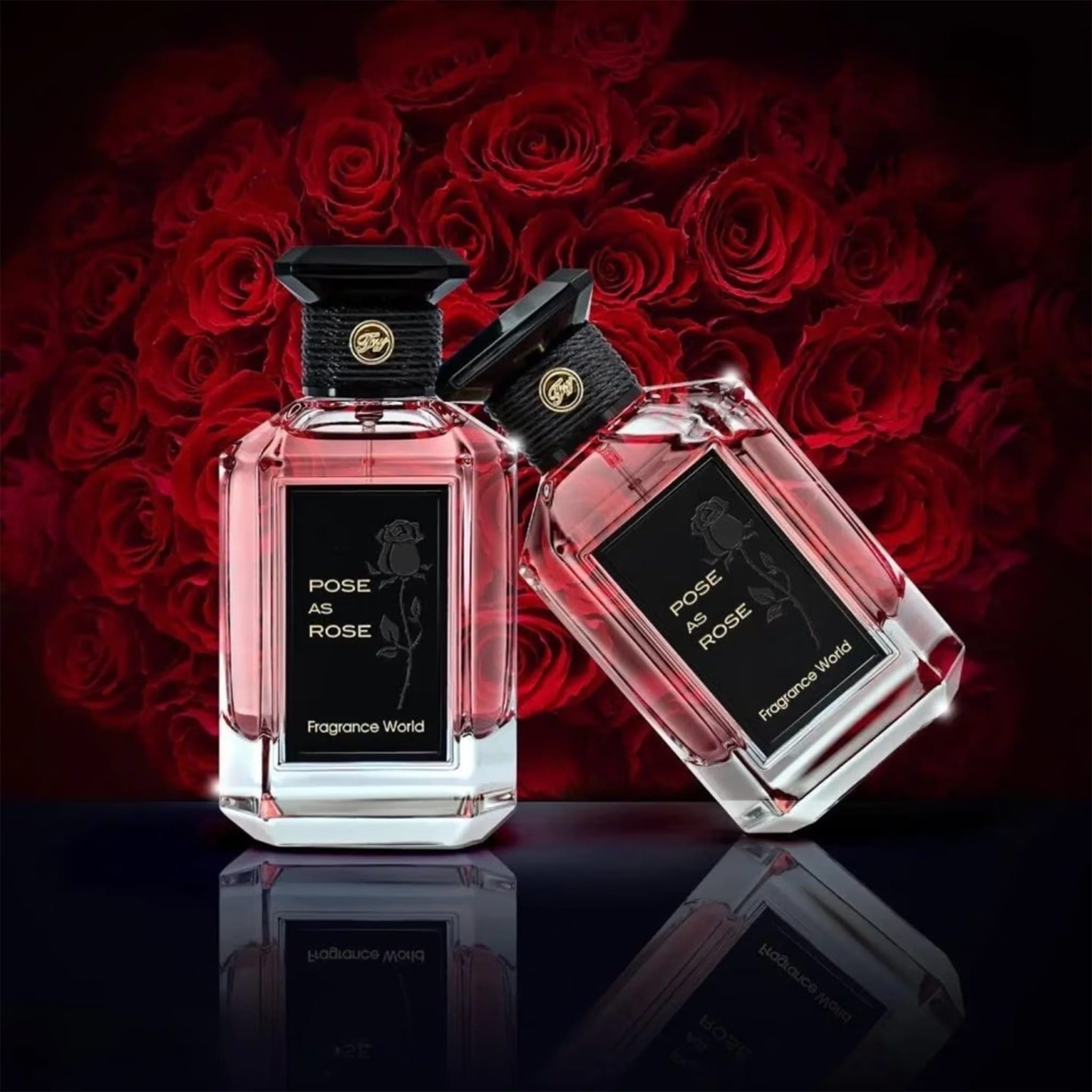 Pose As Rose by Fragrance World - Women Perfume - EDP - 100 ml 311676
