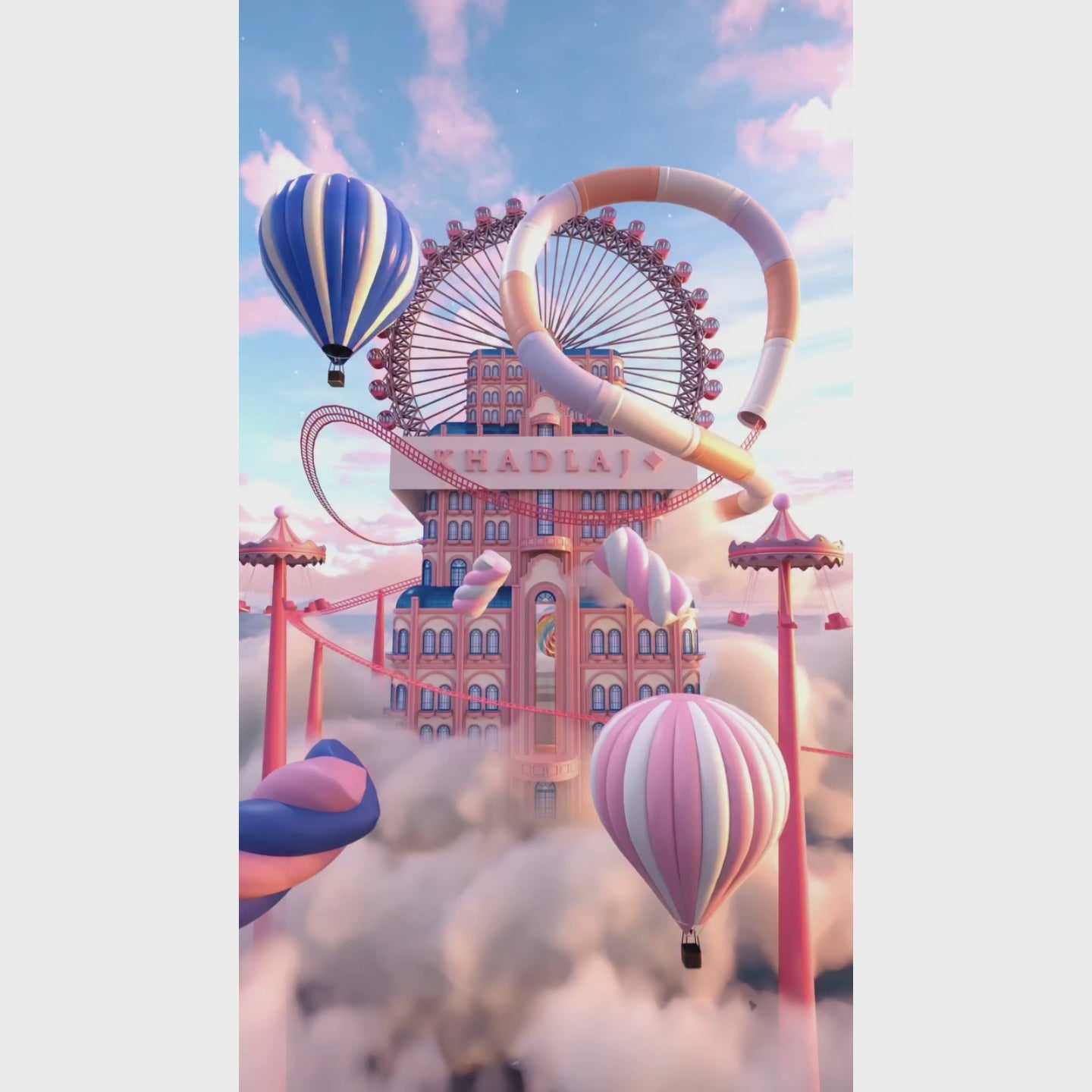 Cloud Candy by Khadlaj Extrait de Parfum 100 ml