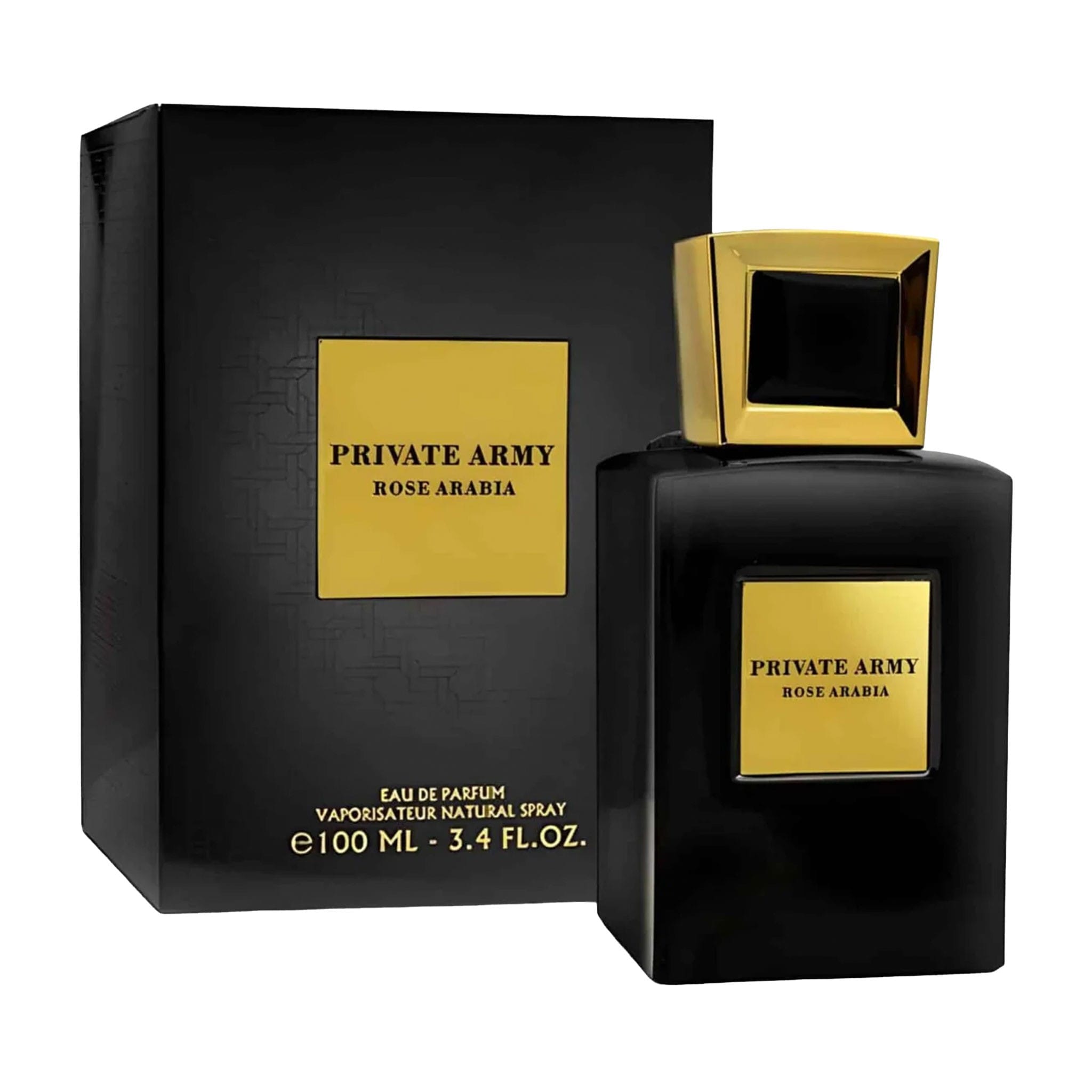 Private Army Rose Arabia by Fragrance World - Unisex Perfume - EDP - 100 ml 311212