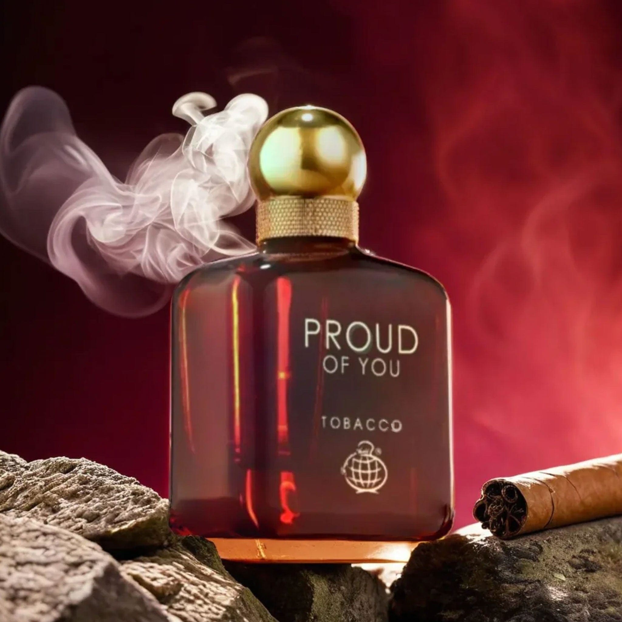 Proud of You Tobacco Eau de Parfum 100ml by Fragrance World - Men Perfume - EDP - 100ml 309557