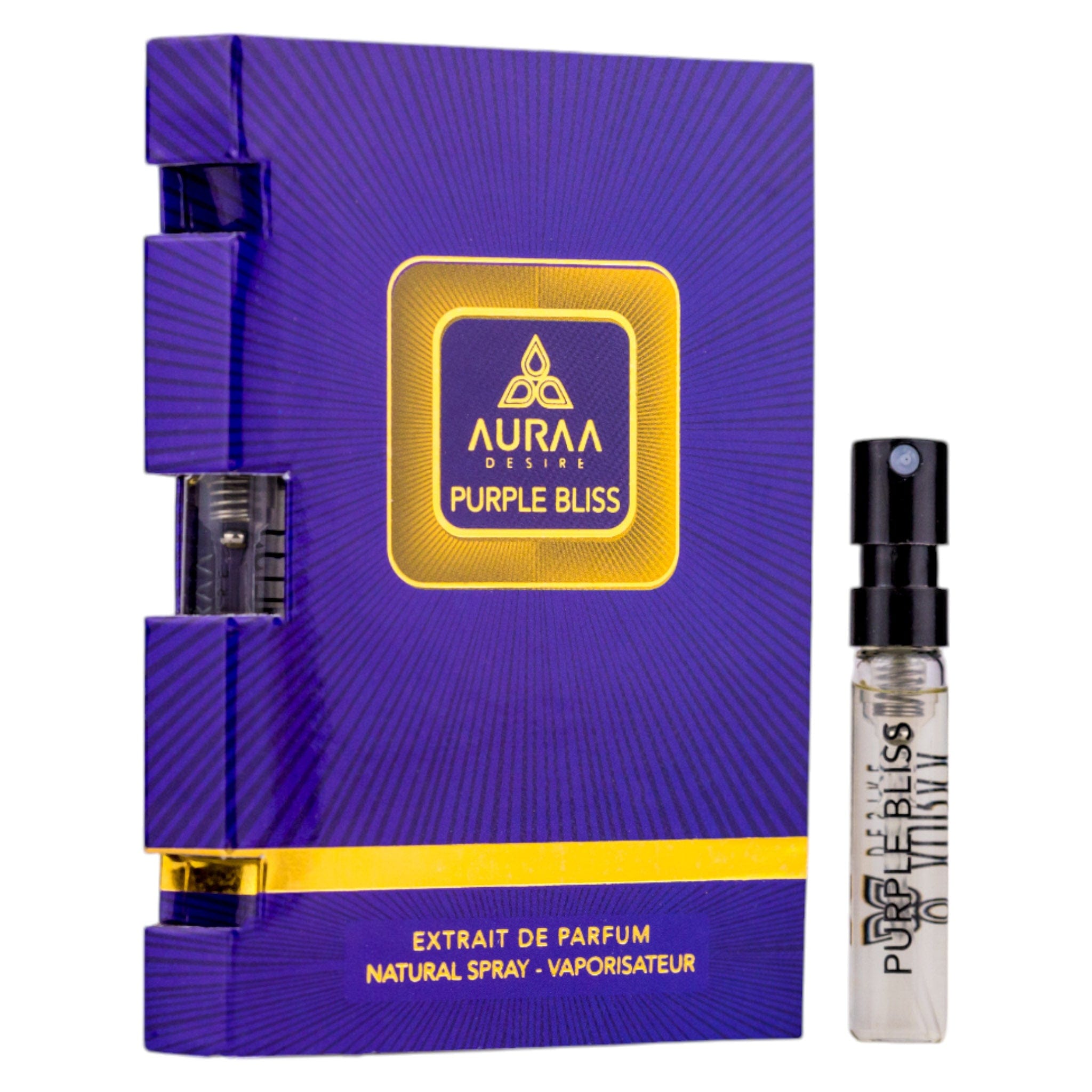 Purple Bliss by Auraa Desire - Extrait de Perfume Men - 2 ml 308570