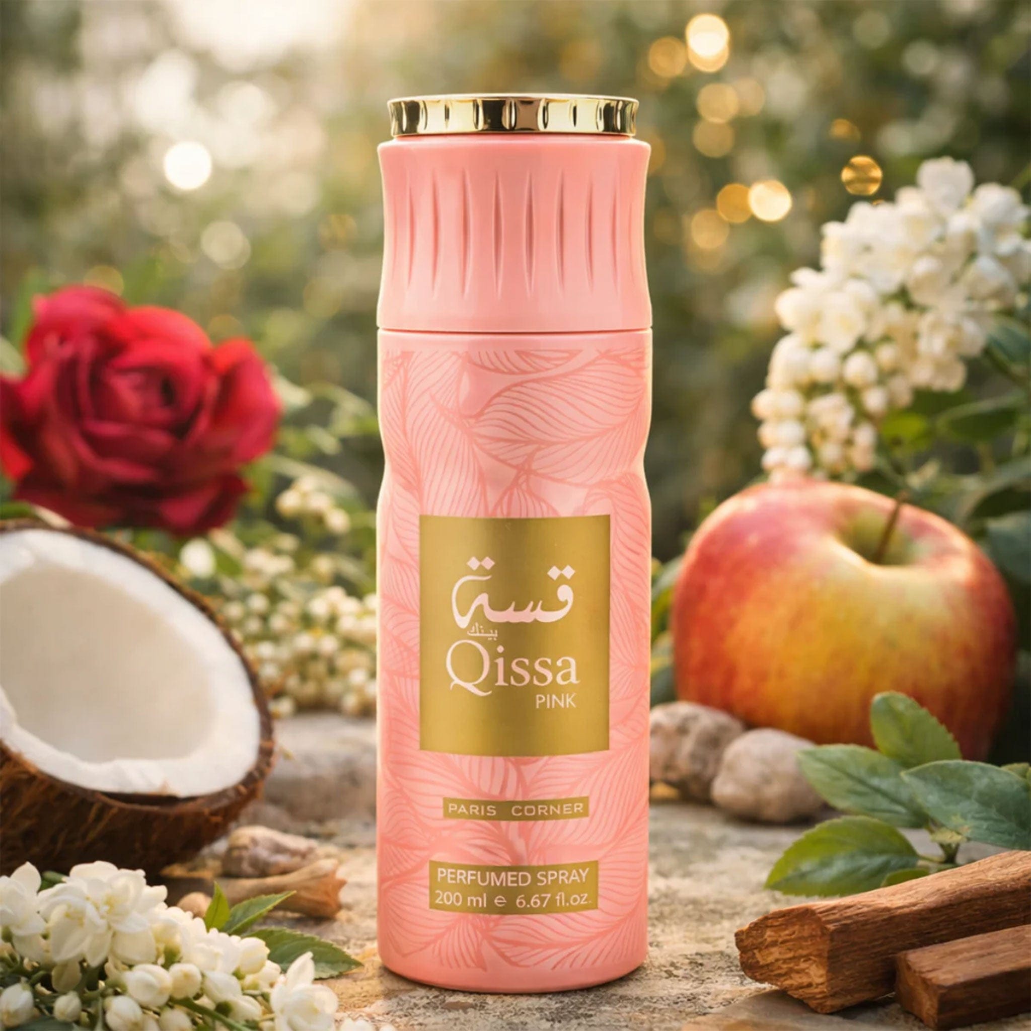 Qissa Pink by Paris Corner - Women Deodorant - 200 ml 310227