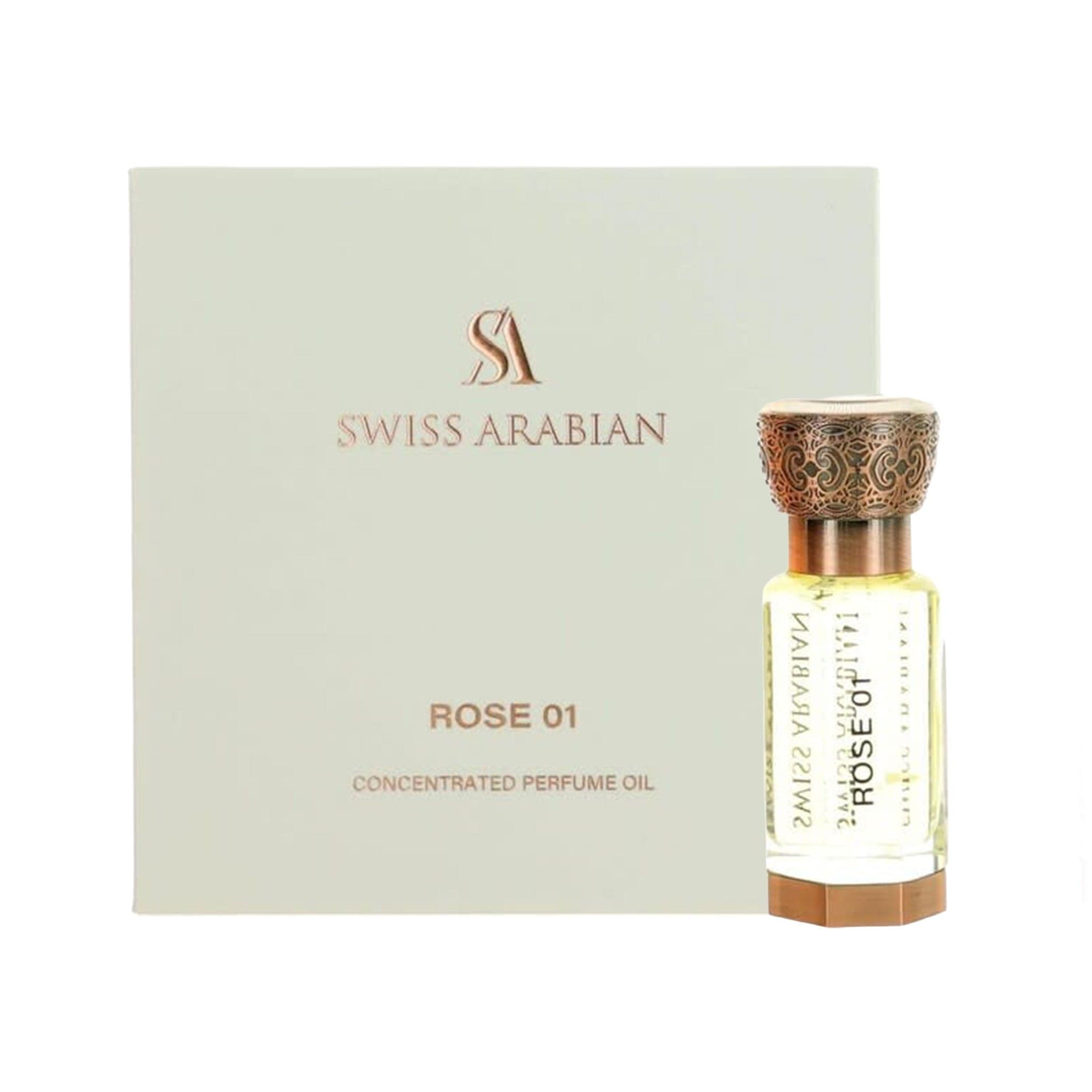 Rose 01 12ml by Swiss Arabian - Women Perfume - Perfume Oil - 12ml 310650